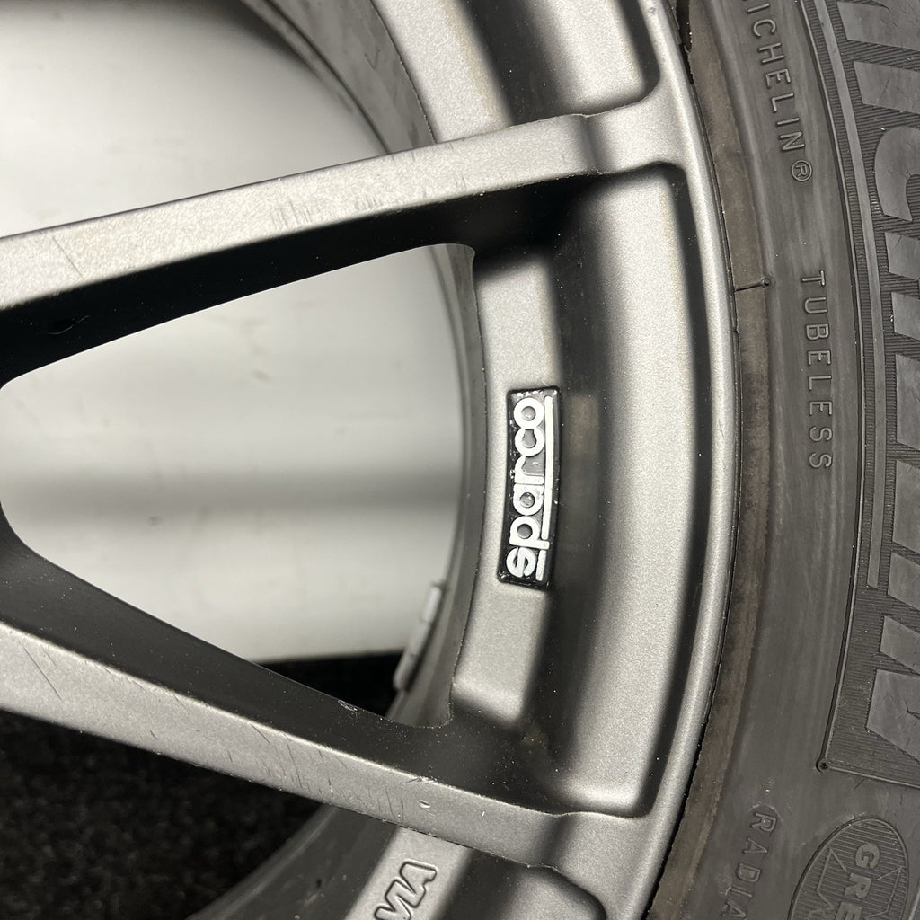 ☑️ Sparco OZ Racing Assetto Gara Wheel 17x7.5  ET45 5x100 Alloy Rim Gray