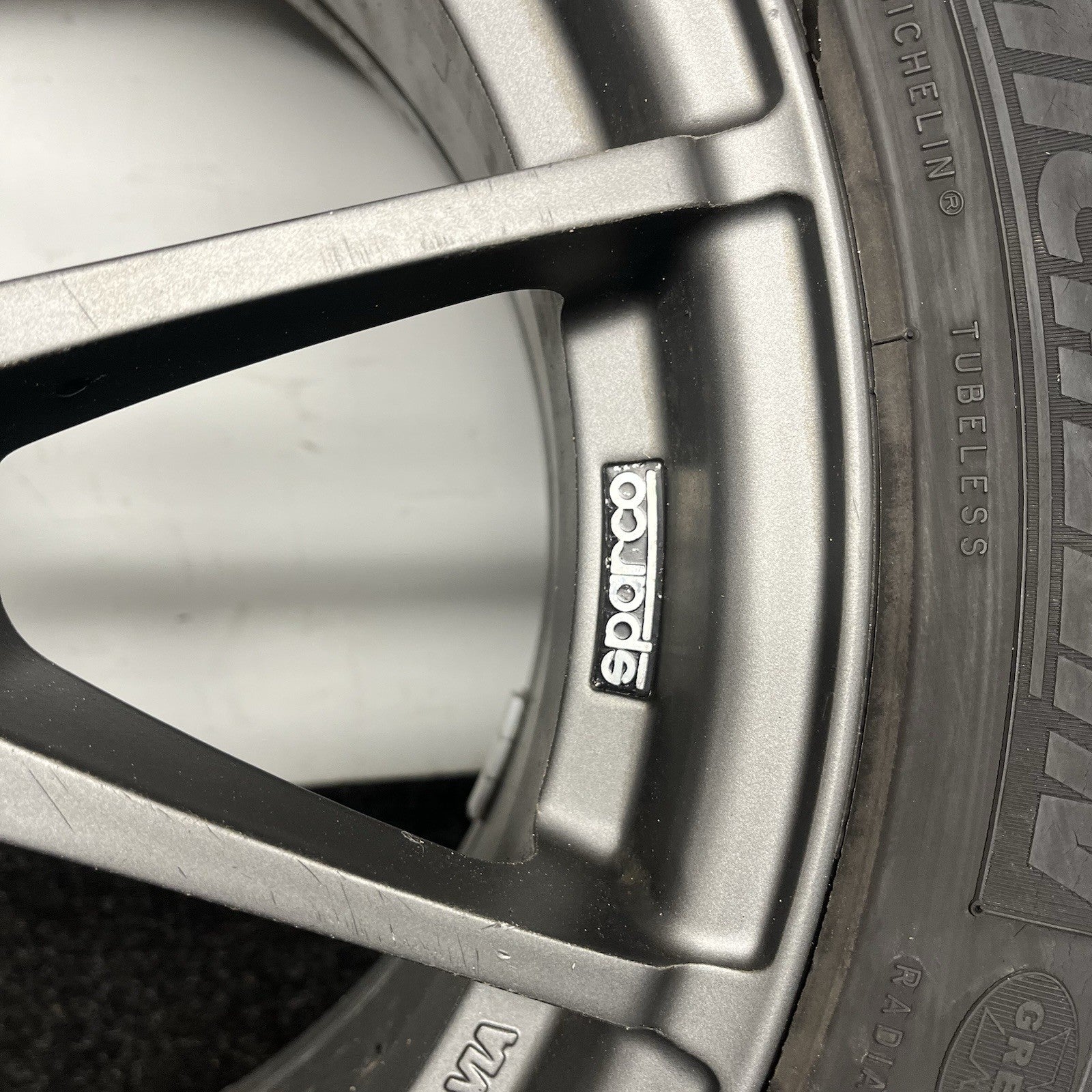 ☑️ Sparco OZ Racing Assetto Gara Wheel 17x7.5  ET45 5x100 Alloy Rim Gray