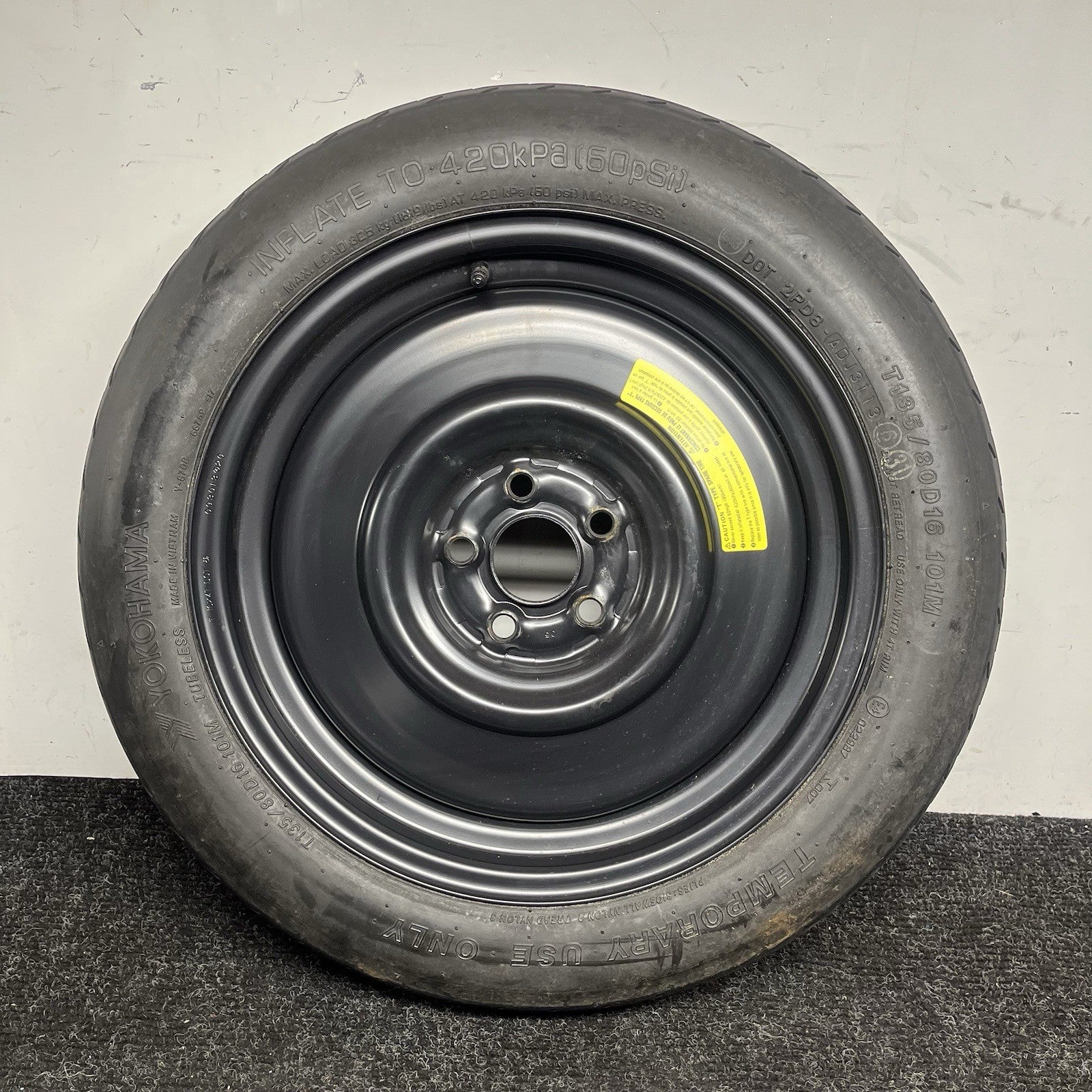 ☑️ 13-20 Scion FRS Subaru BRZ 86 Factory Spare Emergency Tire Rim Wheel OEM