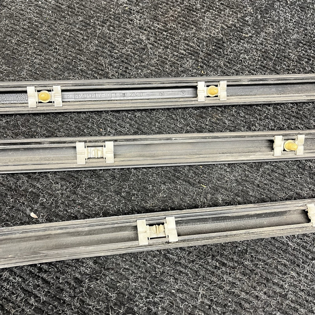 ☑️ 94-99 BMW E36 328iC COUPE VERT FENDER DOOR REAR QUARTER TRIM MOLDING SET OEM