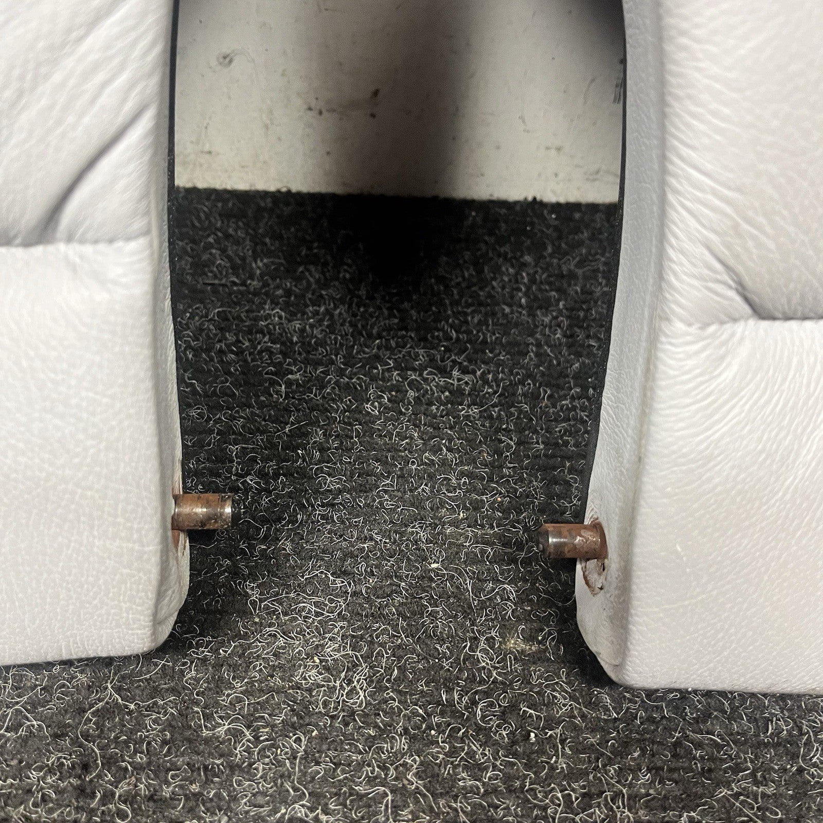☑️94-99 BMW E36 3-Series Coupe Sedan Rear Seat Folding Backrest Grey Leather OEM