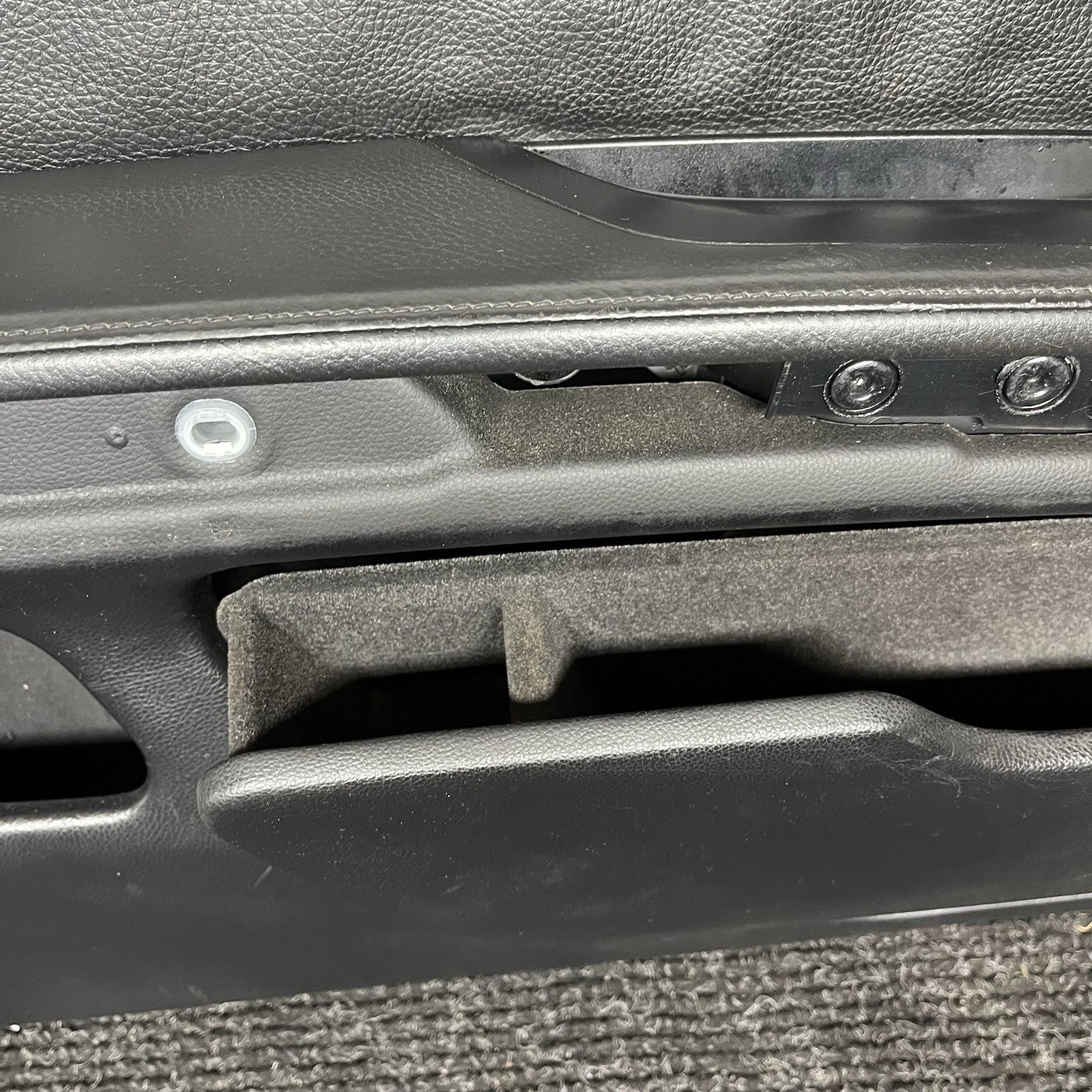 ☑️ 07-13 BMW E92 E93 3 Series Left Driver Side Door Panel Card Black OEM