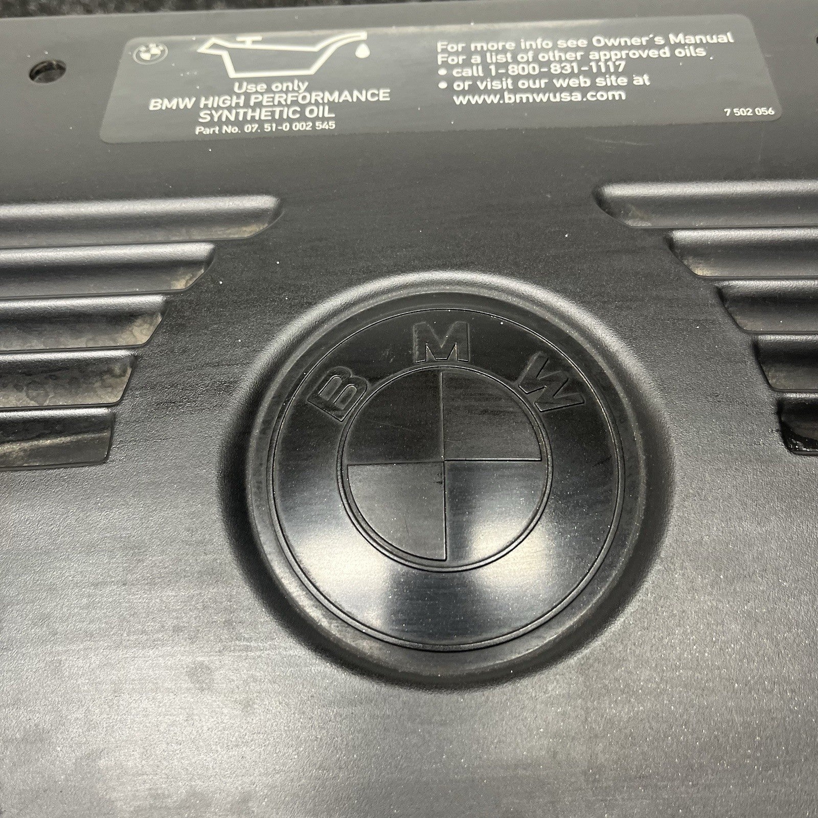 ☑️ 03-08 BMW E85 E86 Z4 Engine Motor Radiator Upper Deflector Shield Cover OEM
