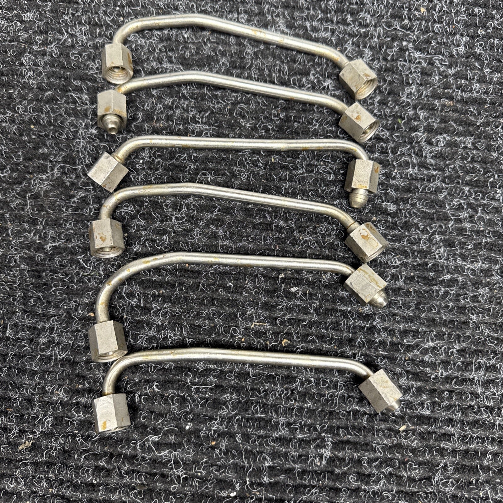 ☑️ 07-13 BMW N54 135i 335i 535i HIGH PRESSURE FUEL INJECTOR LINES PIPE SET OEM