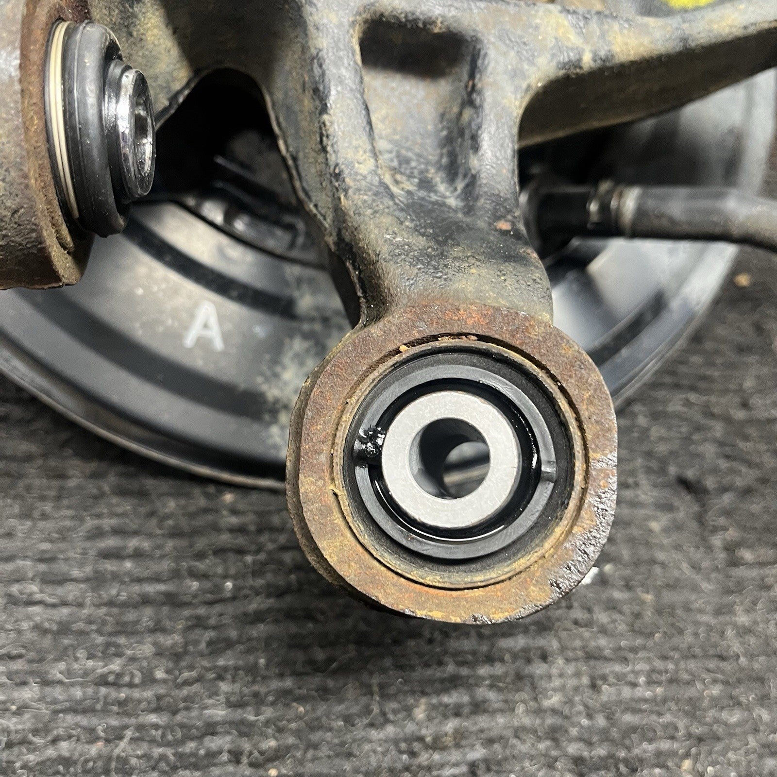☑️ 2015-2021 SUBARU WRX AWD REAR LEFT SIDE SPINDLE KNUCKLE & WHEEL HUB OEM