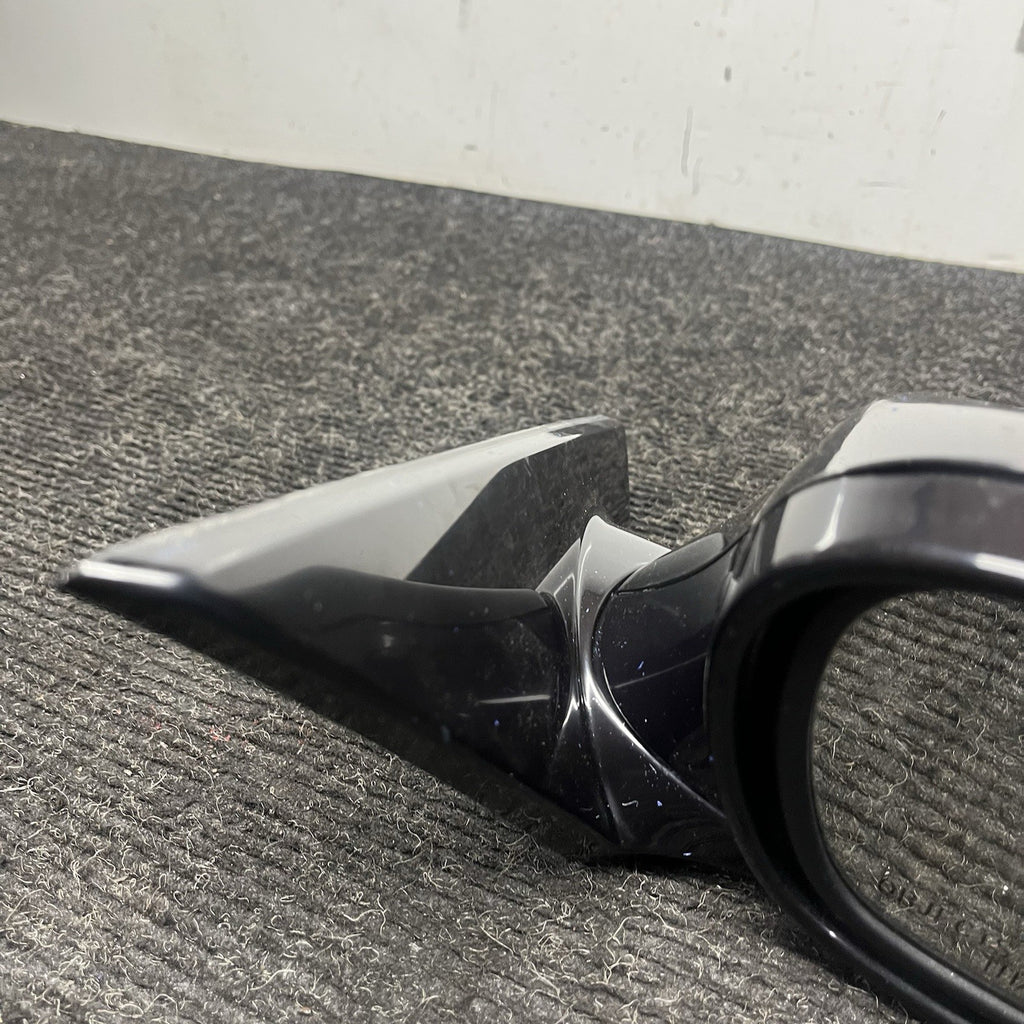 ☑️ 10-13 OEM BMW E82 E88 Front Right Passenger Side Heated Mirror Assembly Black