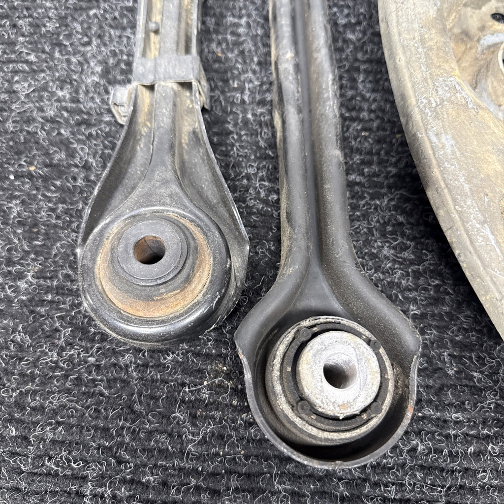 ☑️ OEM BMW E82 E90 E92 Rear Left Lower Upper Suspension Control Arm Wishbone SET