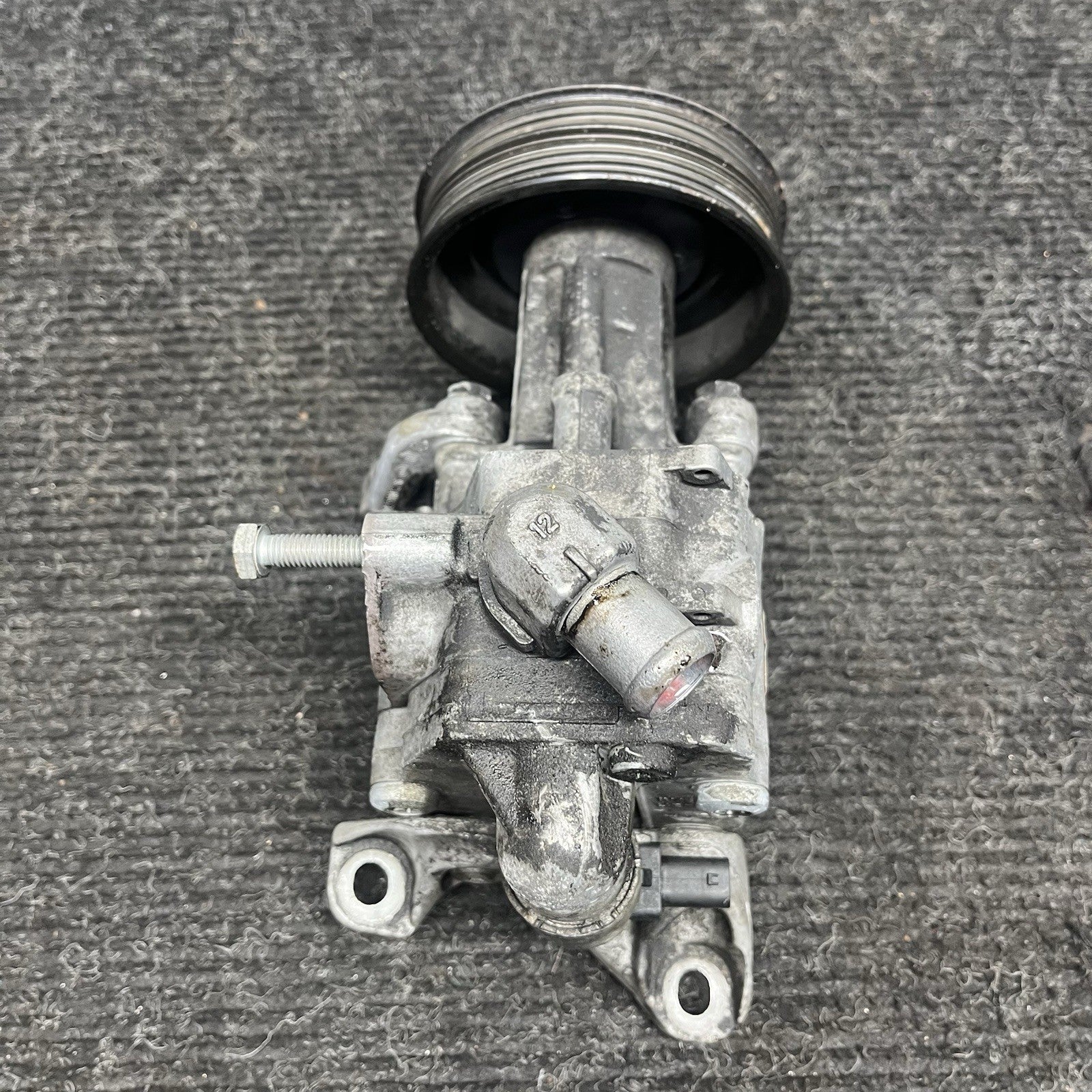 ☑️ 11-14 BMW E70 E71 X5 X6 35XI N55 Power Steering Hydraulic Pump Pulley OEM