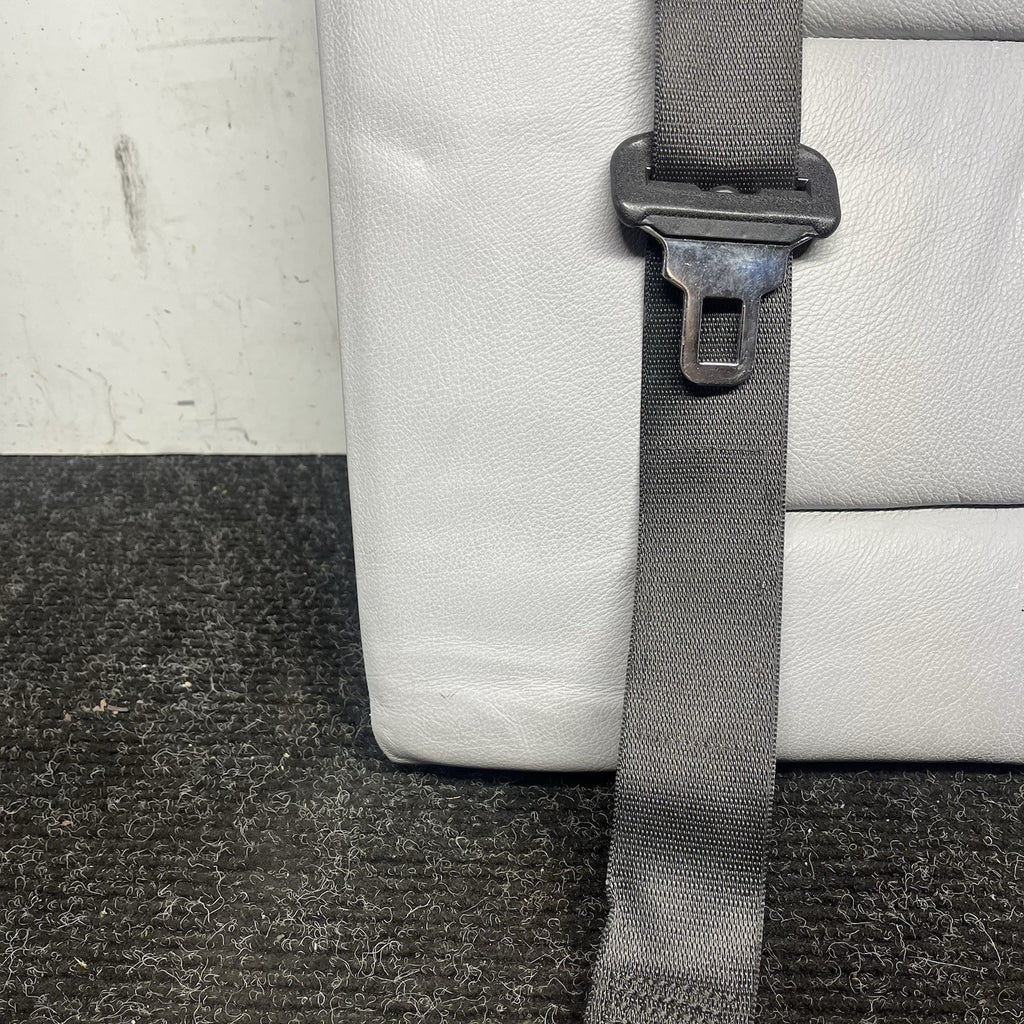 ☑️94-99 BMW E36 3-Series Coupe Sedan Rear Seat Folding Backrest Grey Leather OEM