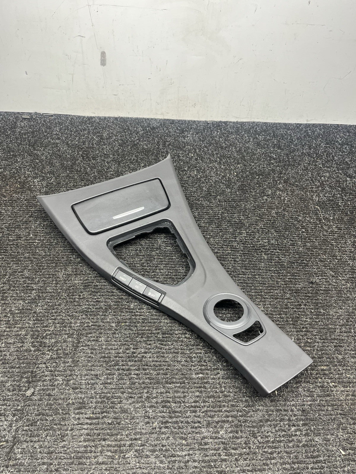 ☑️ 2009-2013 BMW E90 E92 M3 MANUAL CCC Leather Center Console Trim OEM 7903962