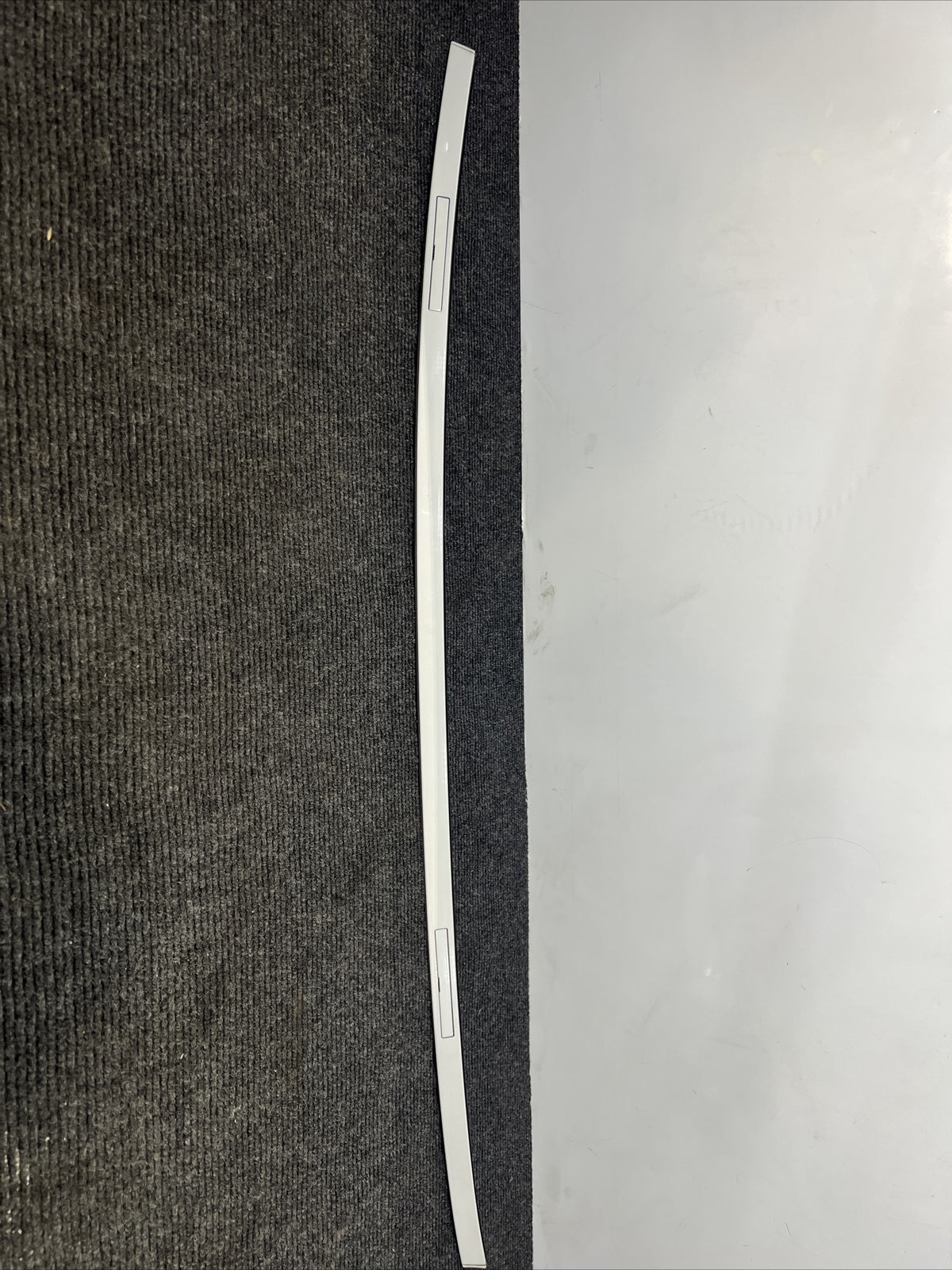 2014 - 2017 BMW M235i F22 LH Left Roof Strip Trim Set Alpineweiss Oem