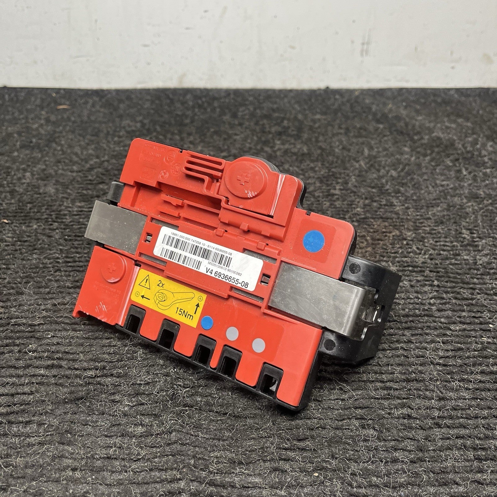 ☑️ 06-13 OEM BMW E92 E93 Battery Power Lead Junction Distribution Fuse Box
