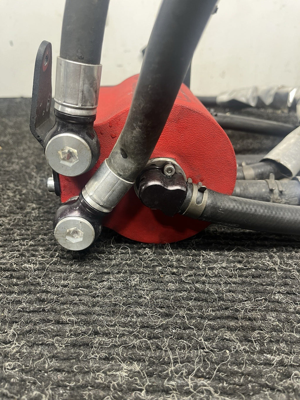 ☑️ IAG Performance Air Oil Separator AOS for Subaru WRX 2015-21 - Red