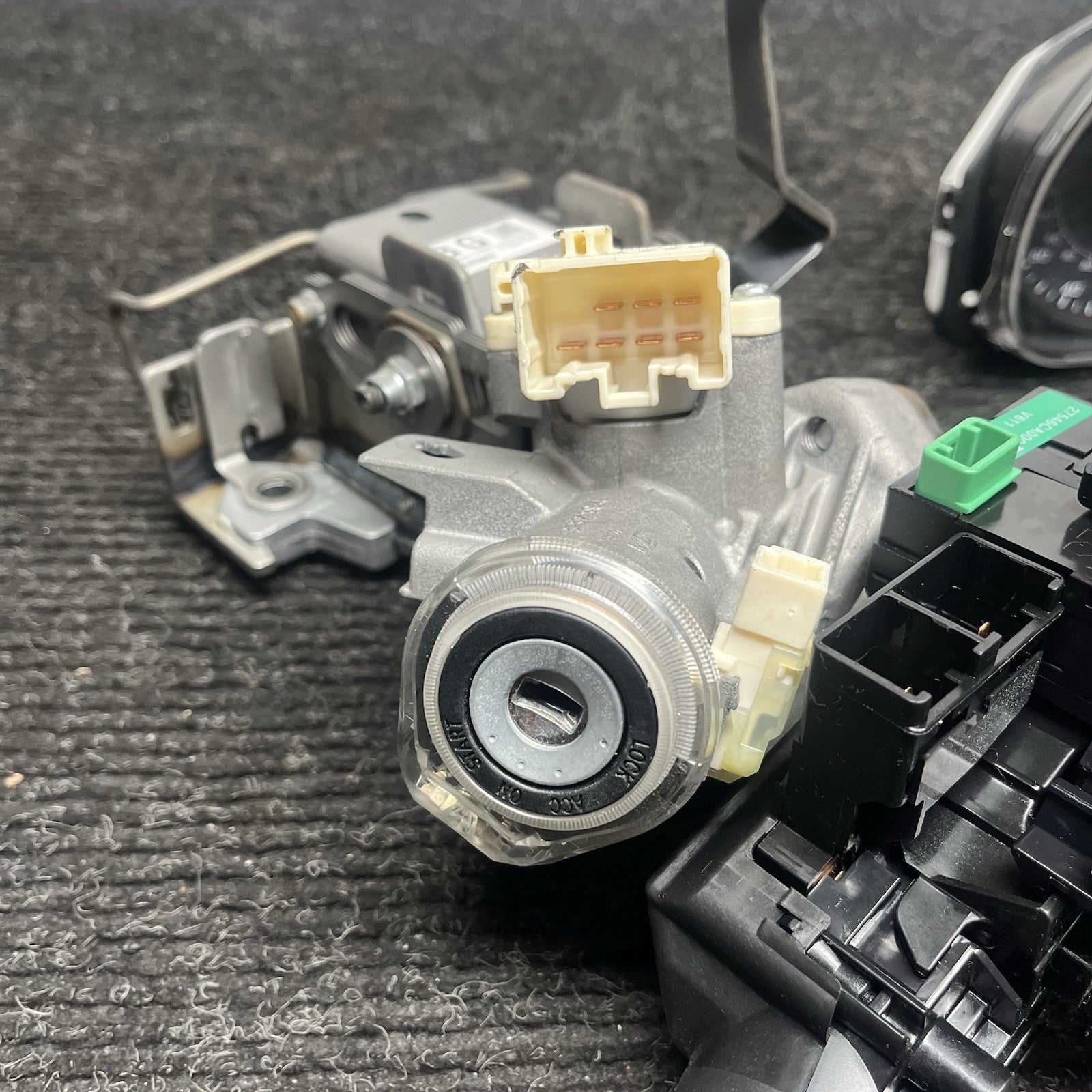 ☑️ 2015 Subaru BRZ FR-S Manual ECU Key Steering Column Cluster Set Factory 98k
