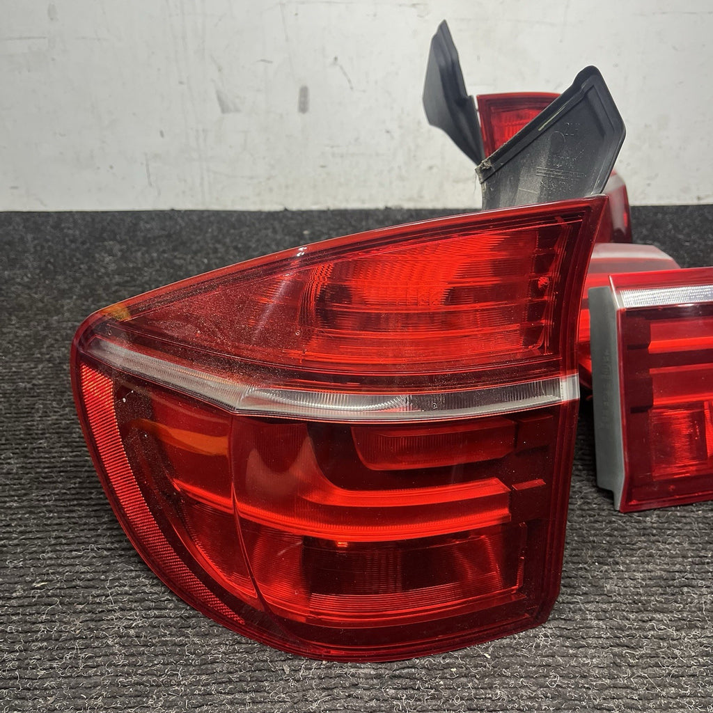 ☑️ BMW X5 E70 2010–2013 Lci Tail Lights Inner & Outer Set (4pcs) OEM