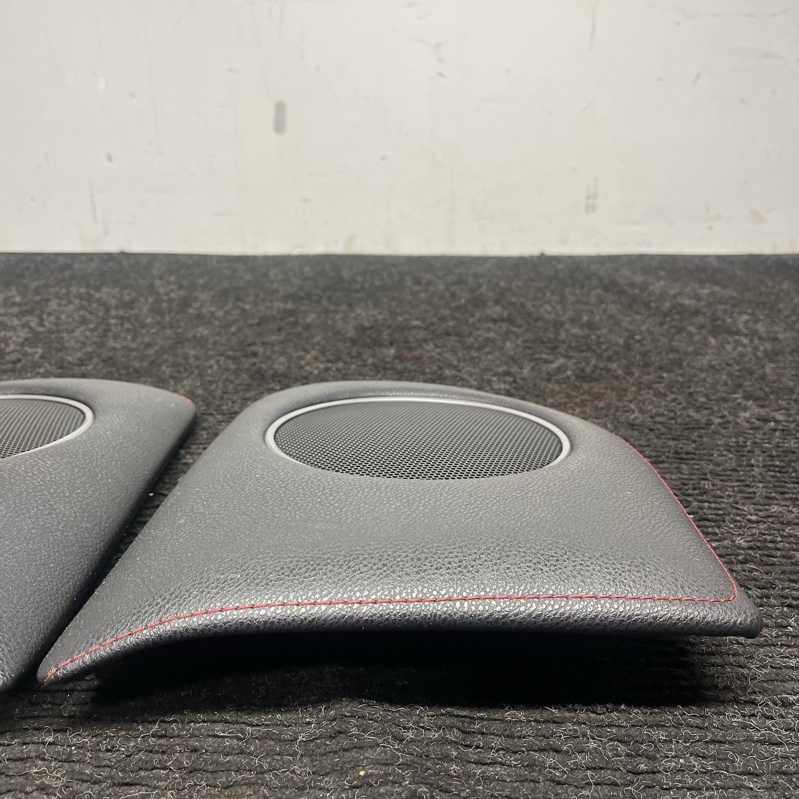 ☑️17-20 GT86 SUBARU BRZ FRONT INTERIOR DOOR PANEL LOWER LEATHER COVER PAIR