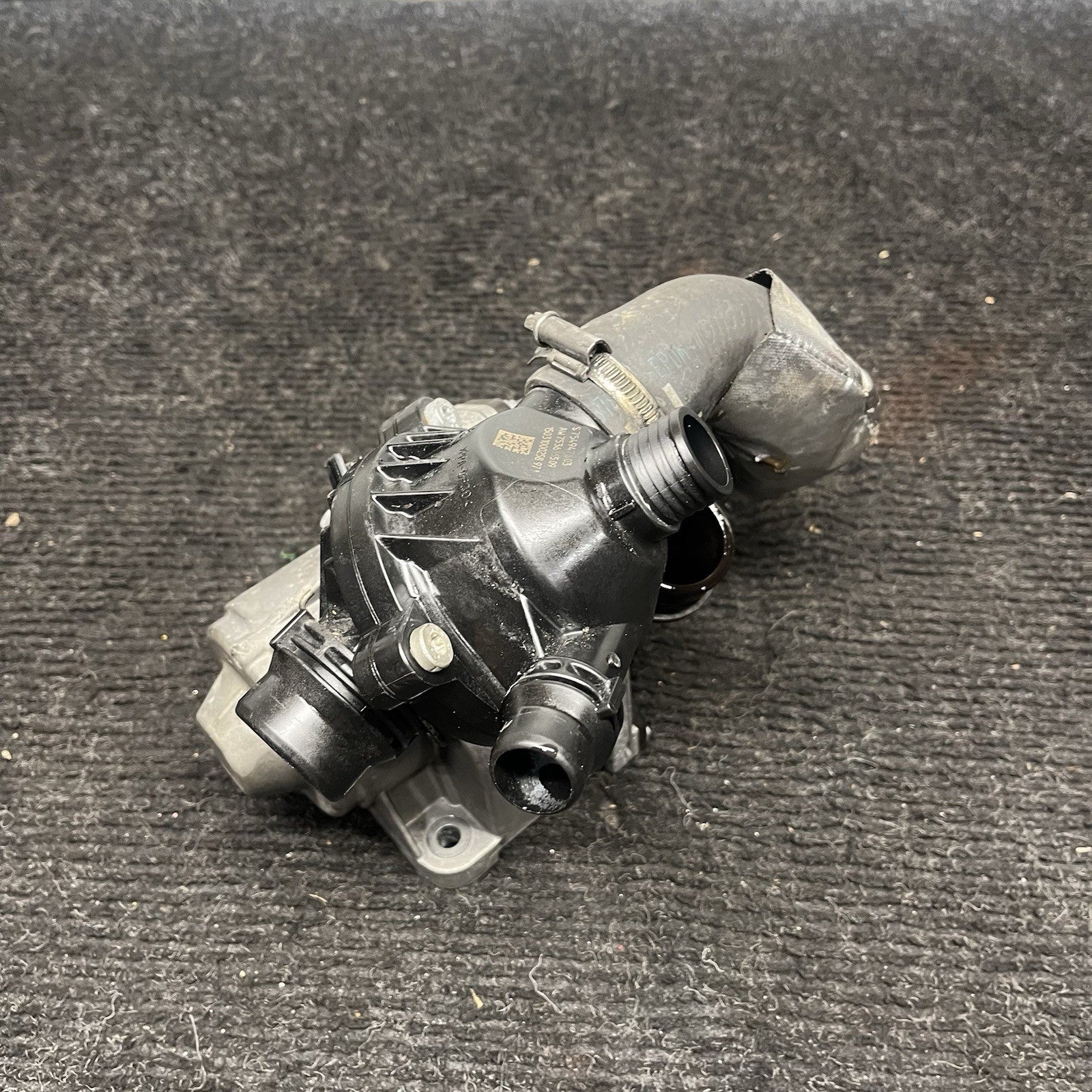 ☑️OEM BMW E82 E90 E92 F10 F13 N54 N55 Electric Water Pump W/ Thermostat 79K Mile