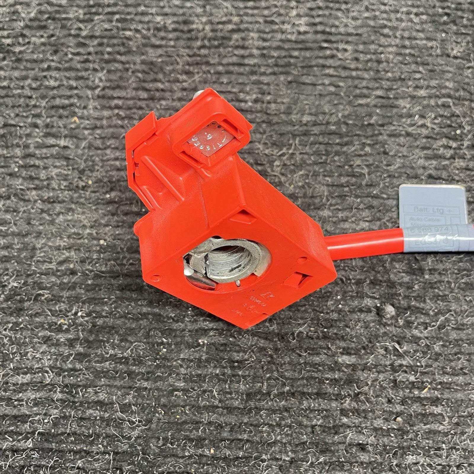 ☑️ 06-13 OEM BMW E82 E90 E92 E88 Battery Plus Pole Terminal Positive Red Cable