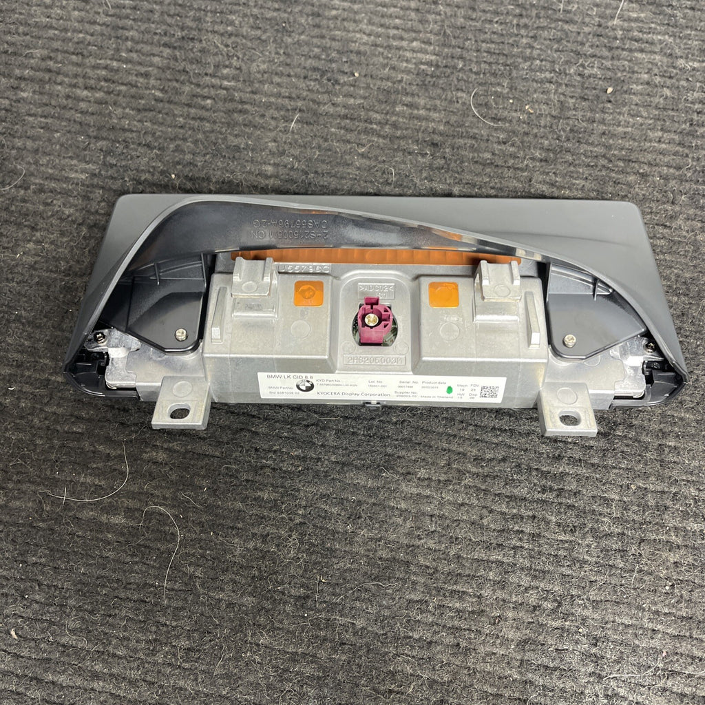 ☑️ BMW F20 F21 F22 F23 OEM RADIO SCREEN 9381039 NBT EVO 8.8” BLEMISH ON SCREEN