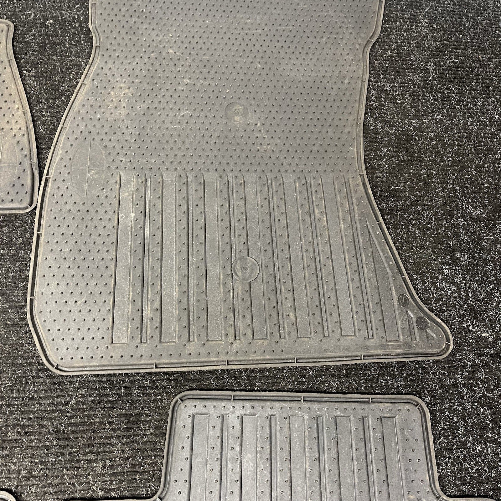 ☑️ SUBARU WRX STI 2.5L 2015 ALL WEATHER RUBBER FLOOR MAT SET J501SVA200 OEM