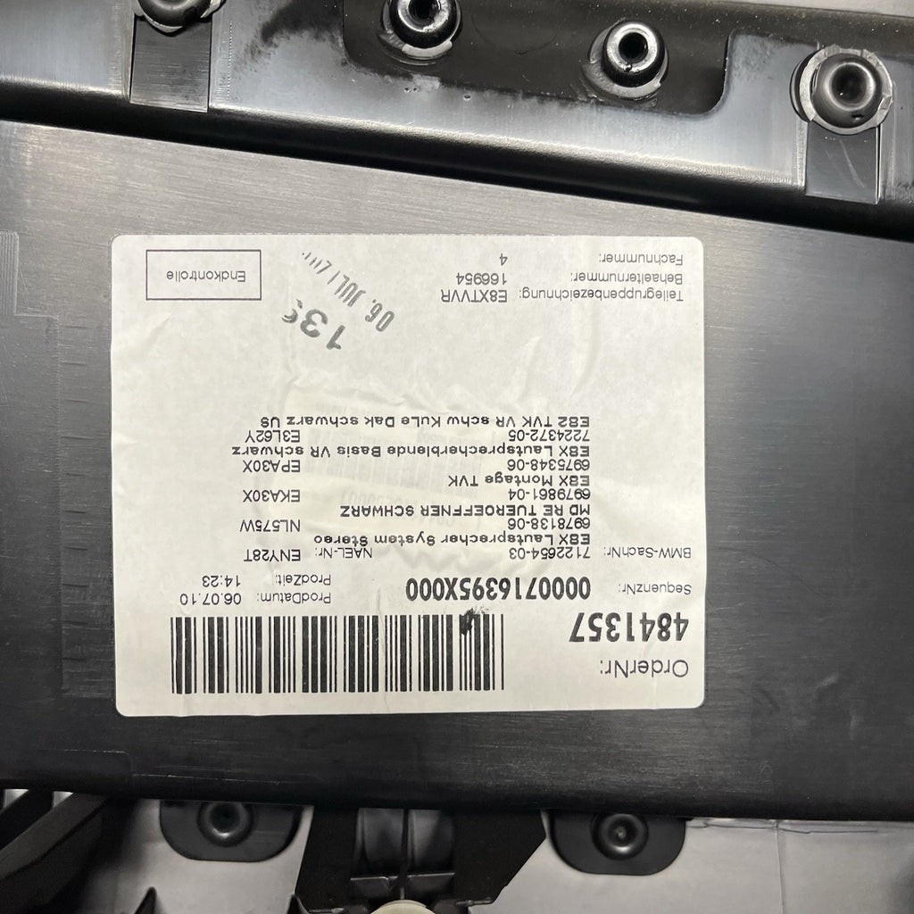 ☑️ 08-13 BMW E88 E82 135i 128i Front Passenger Door Card Panel Vinyl Black