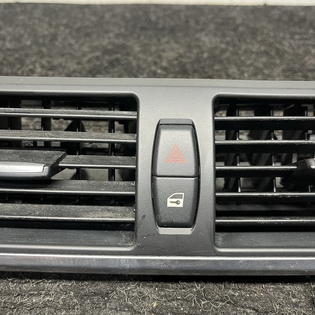☑️ 07-14 BMW X5 E71 X6 E70 Dash Center Hvac AC Heater Vent Duct Hazard Lock OEM