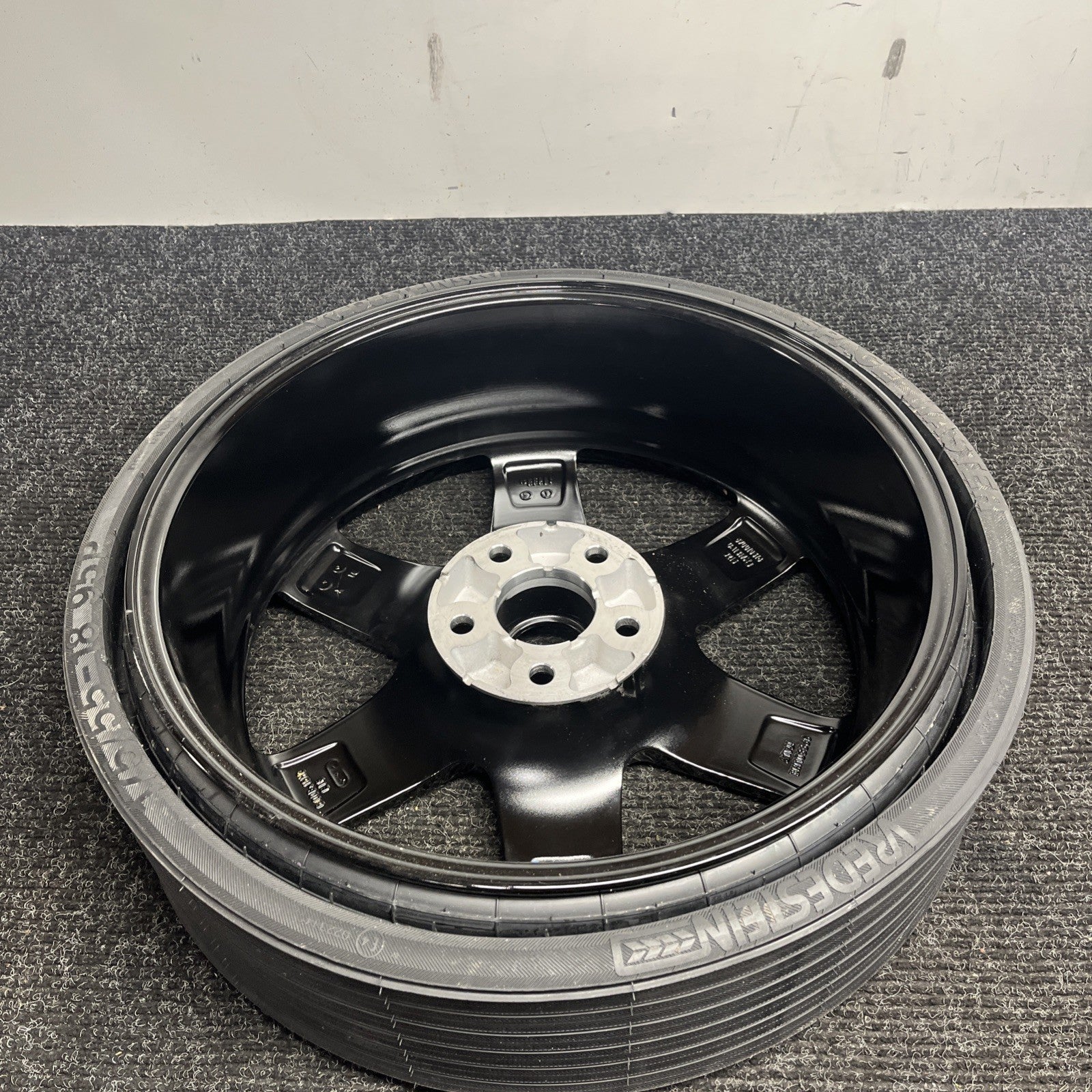 ☑️ 14-17 Maserati Ghibli Emergency Spare Tire Compact Wheel Donut Rim OEM