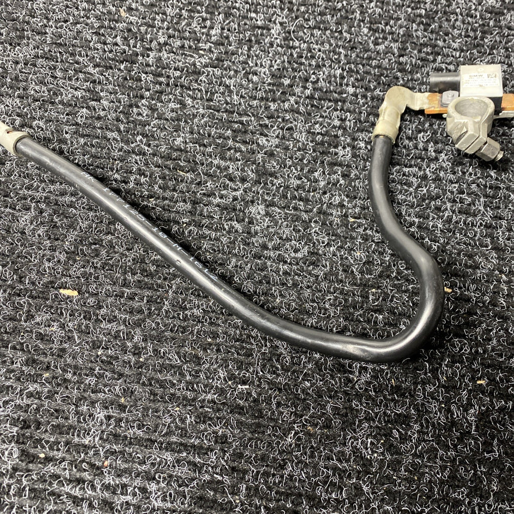 ☑️ 08-13 OEM BMW E82 E88 E89 Z4 135 Battery Negative Cable Terminal IBS Ground