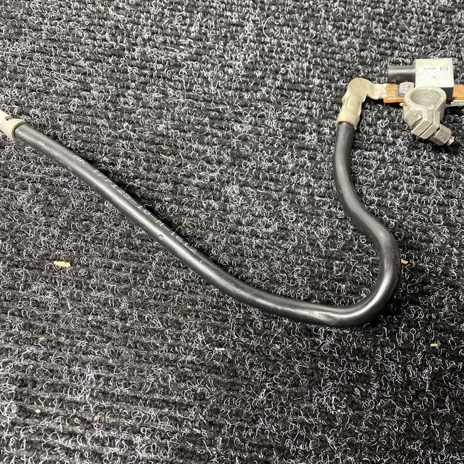 ☑️ 08-13 OEM BMW E82 E88 E89 Z4 135 Battery Negative Cable Terminal IBS Ground