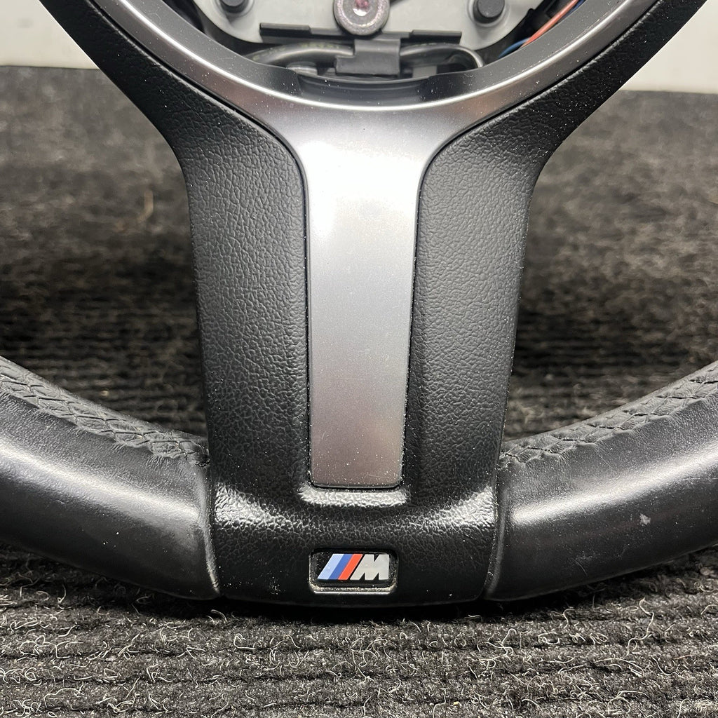 ☑️ BMW F34 F30 F32 F33 F36 F22 M SPORT STEERING HEATED LEATHER ASSEMBLY OEM