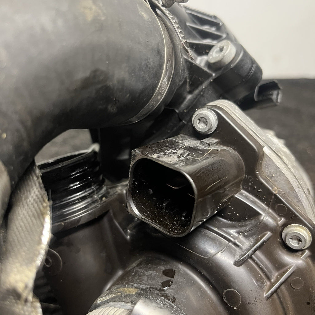 ☑️OEM BMW E82 E90 E92 F10 F13 N54 N55 Electric Water Pump W/ Thermostat 79K Mile