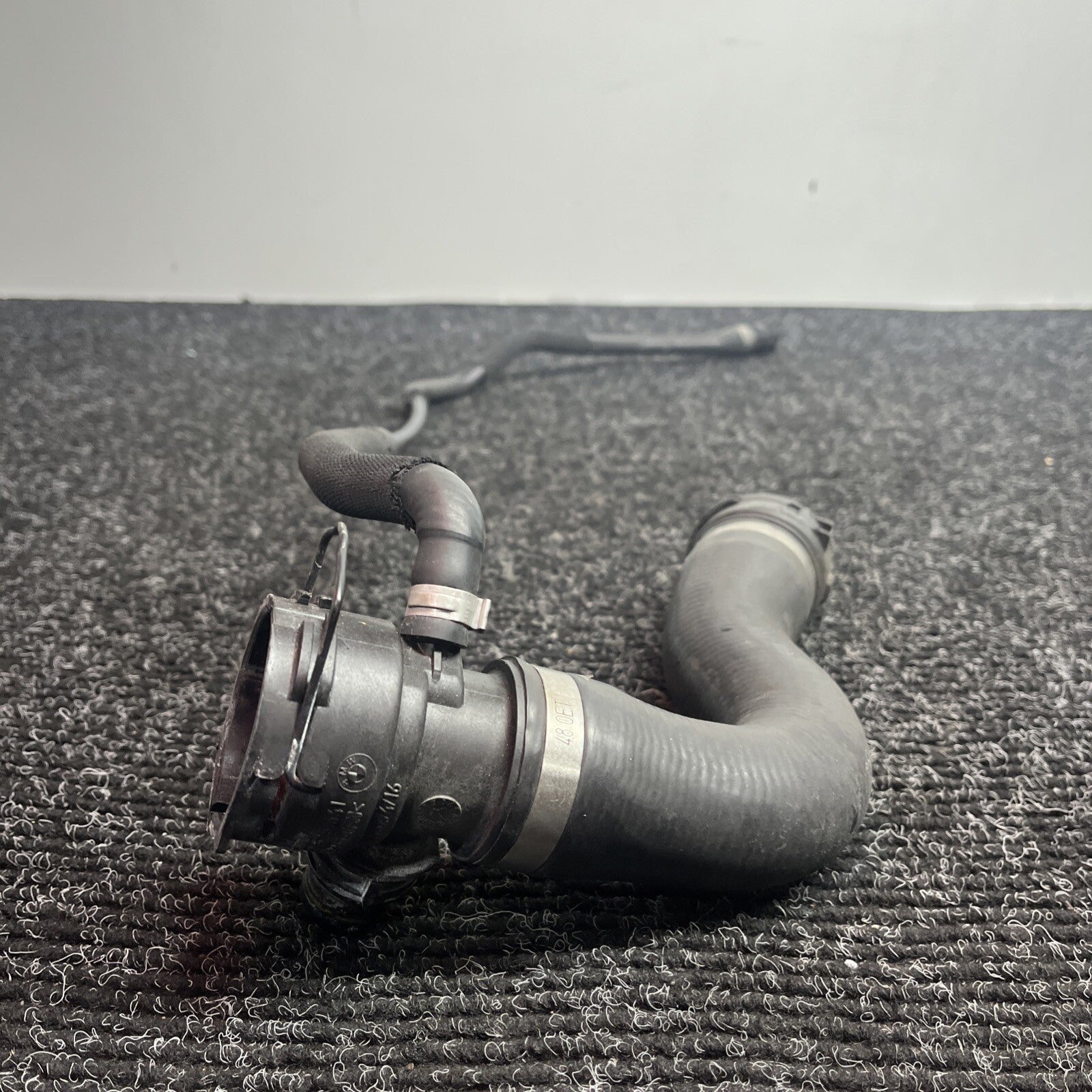 ☑️ 08-10 BMW E60 535i N54 Upper Radiator Coolant Hose Pipe Line 7599452 OEM