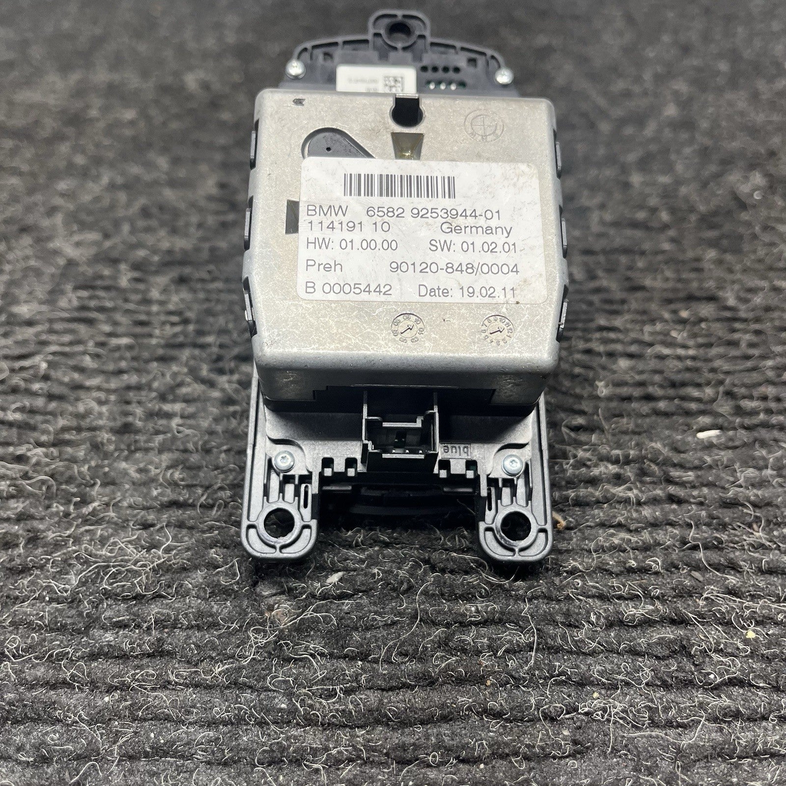 ☑️ 11-16 BMW F10 F25 X3 MEDIA NAVIGATION CONTROLLER JOYSTICK SWITCH 9253944 OEM