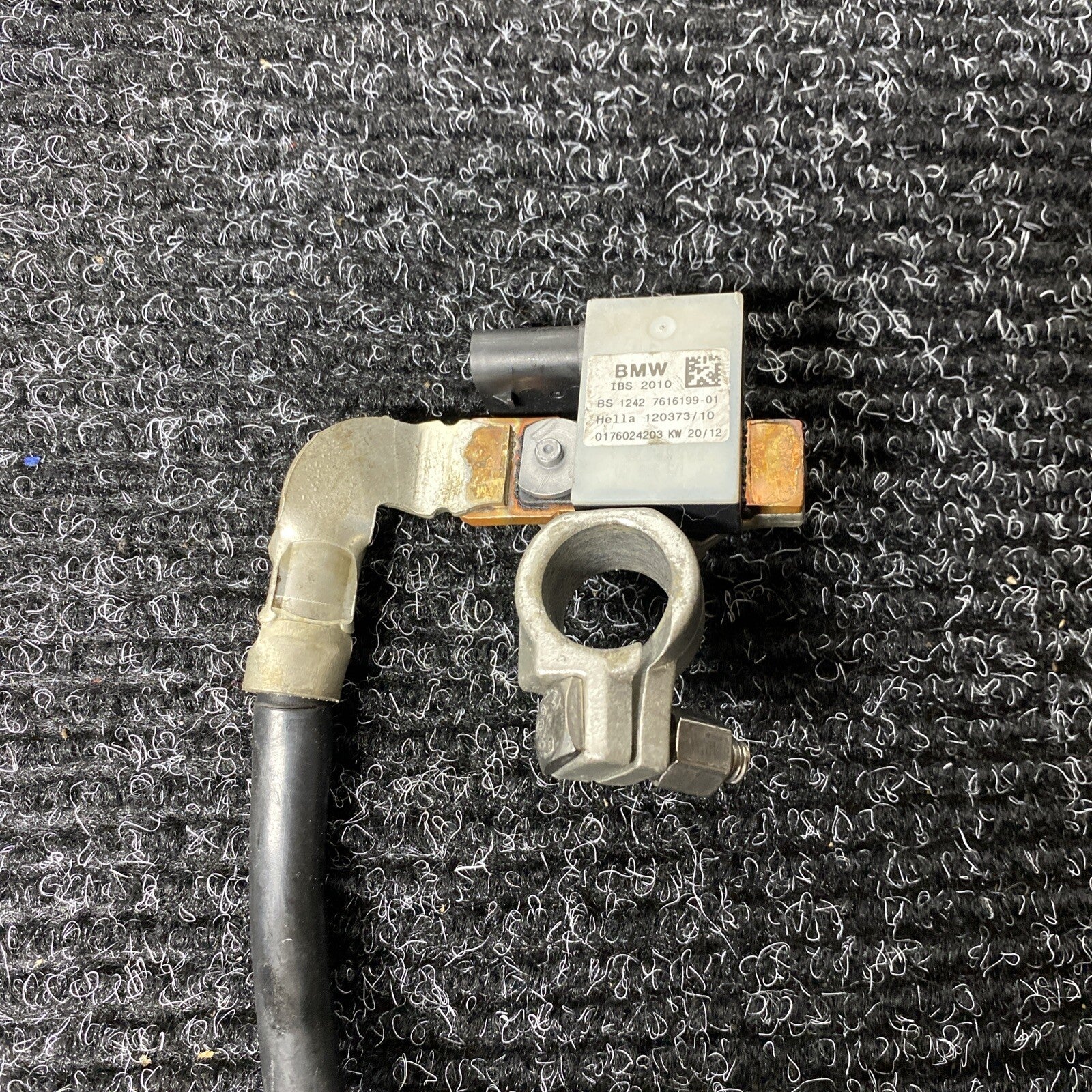 ☑️ 08-13 OEM BMW E82 E88 E89 Z4 135 Battery Negative Cable Terminal IBS Ground