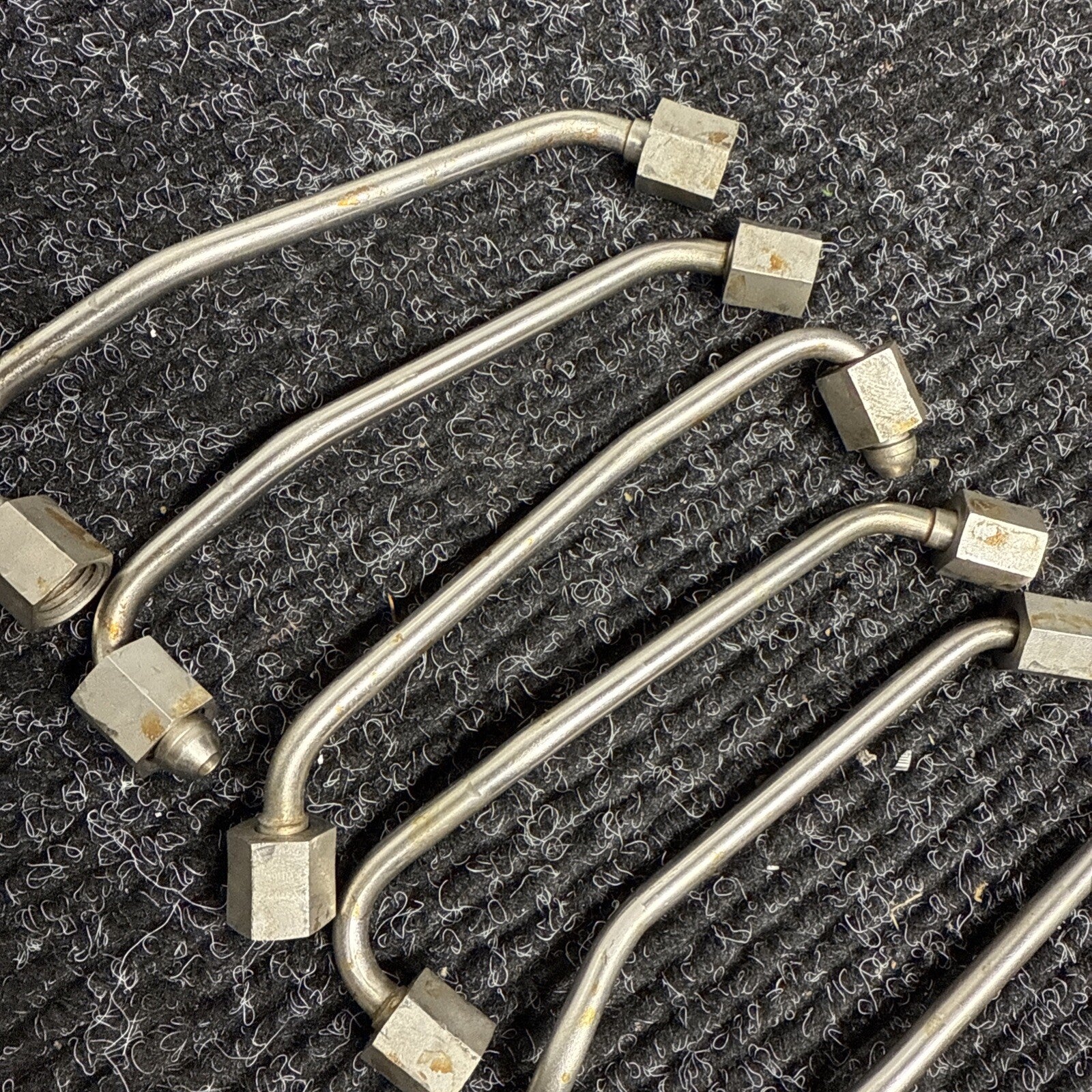 ☑️ 07-13 BMW N54 135i 335i 535i HIGH PRESSURE FUEL INJECTOR LINES PIPE SET OEM