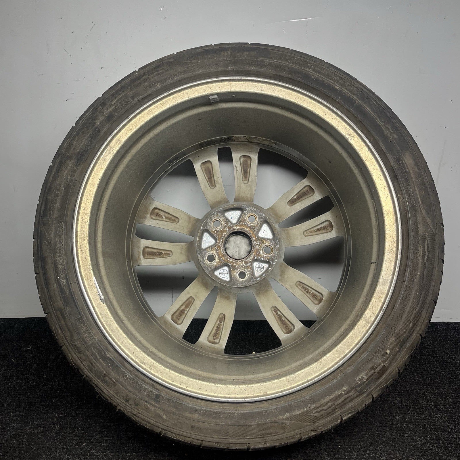 ☑️ Wheel Rim Subaru Impreza WRX 18 2012-17 28111FG240 Factory Charcoal OE 68801