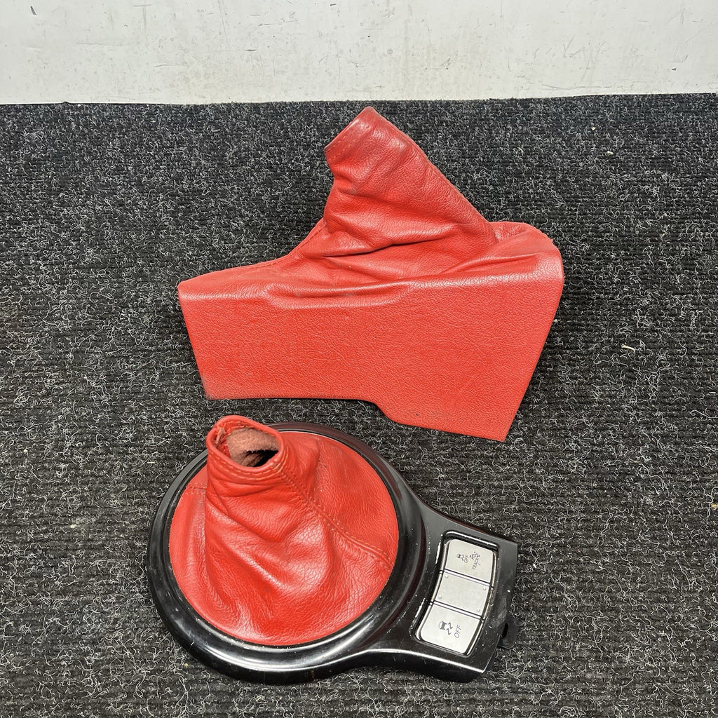 ☑️ 2013-2016 Scion FRS Subaru BRZ Shifter Boot Brake Trim Bezel Manual Trans OEM