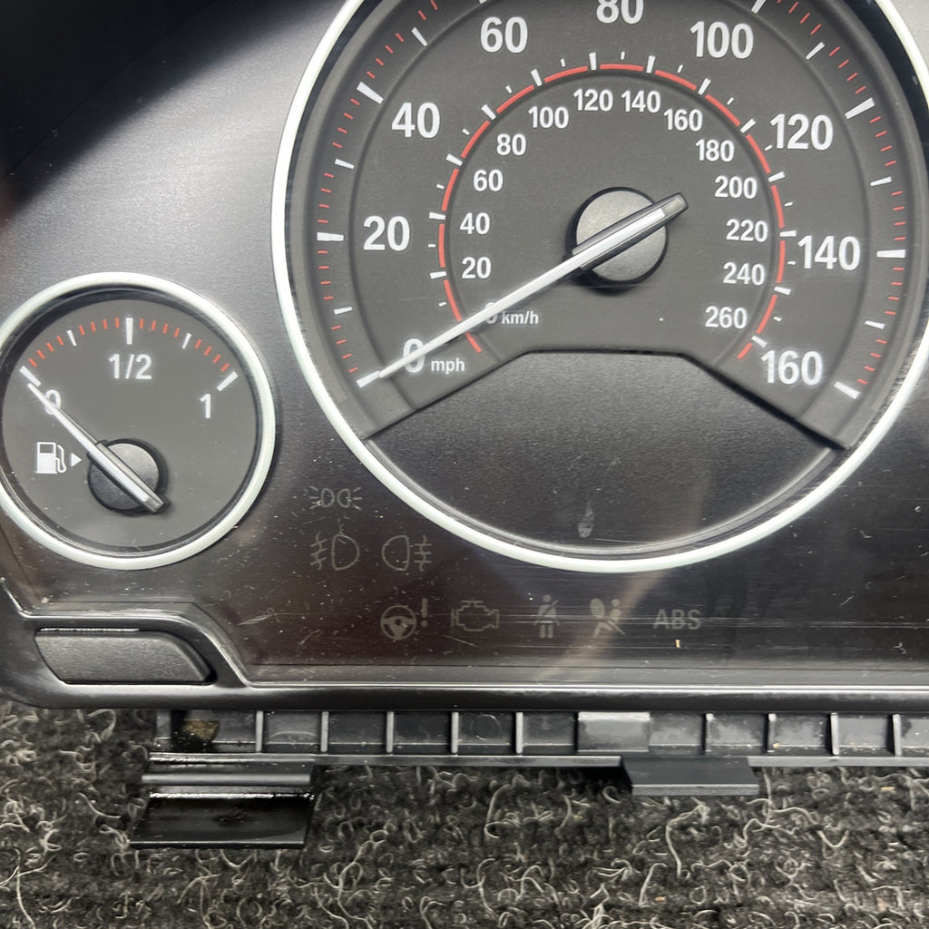 ☑️ 12-18 OEM BMW F30 F36 F32 F33 330 435 430 Instrument Cluster Speedometer MPH