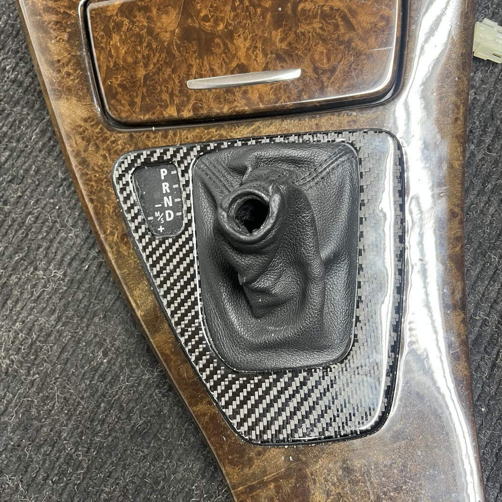 ☑️ 2006-2011 BMW E92 3-Series Coupe Center Console iDrive Wood Trim Bezel OEM