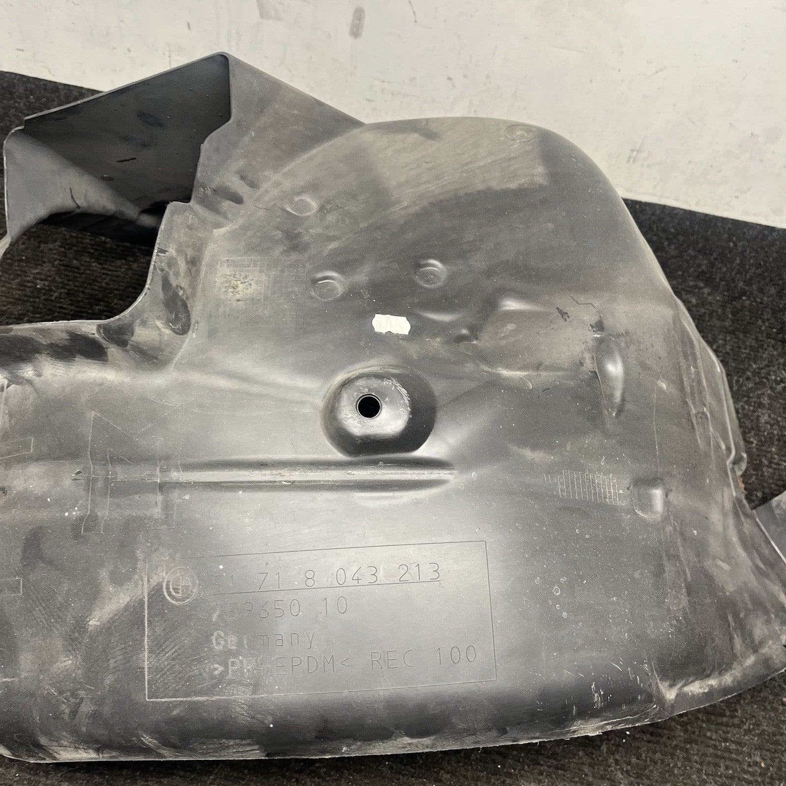 ☑️ 08-13 OEM BMW E92 E93 M3 Front Driver Fender Liner Wheel Splash Shield Guard