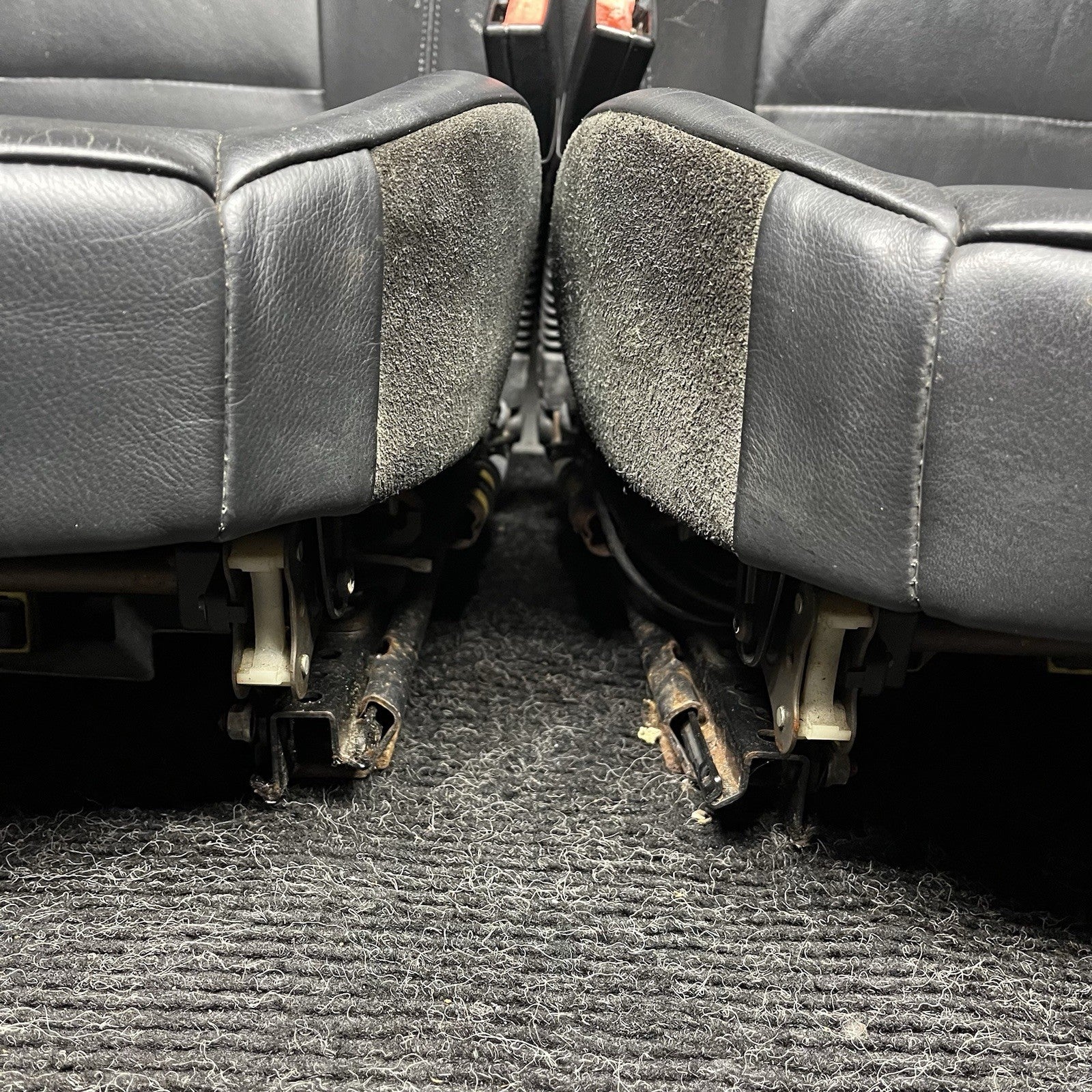 ☑️ 2003-2008 BMW Z4 E85 E86 Seat Pair Leather 8-Way Power Heated NOTE