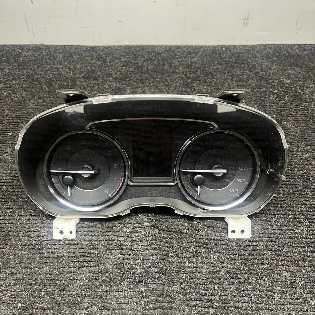 ☑️ 2017 Subaru WRX Speedometer Gauge Blue OEM 85000VA980