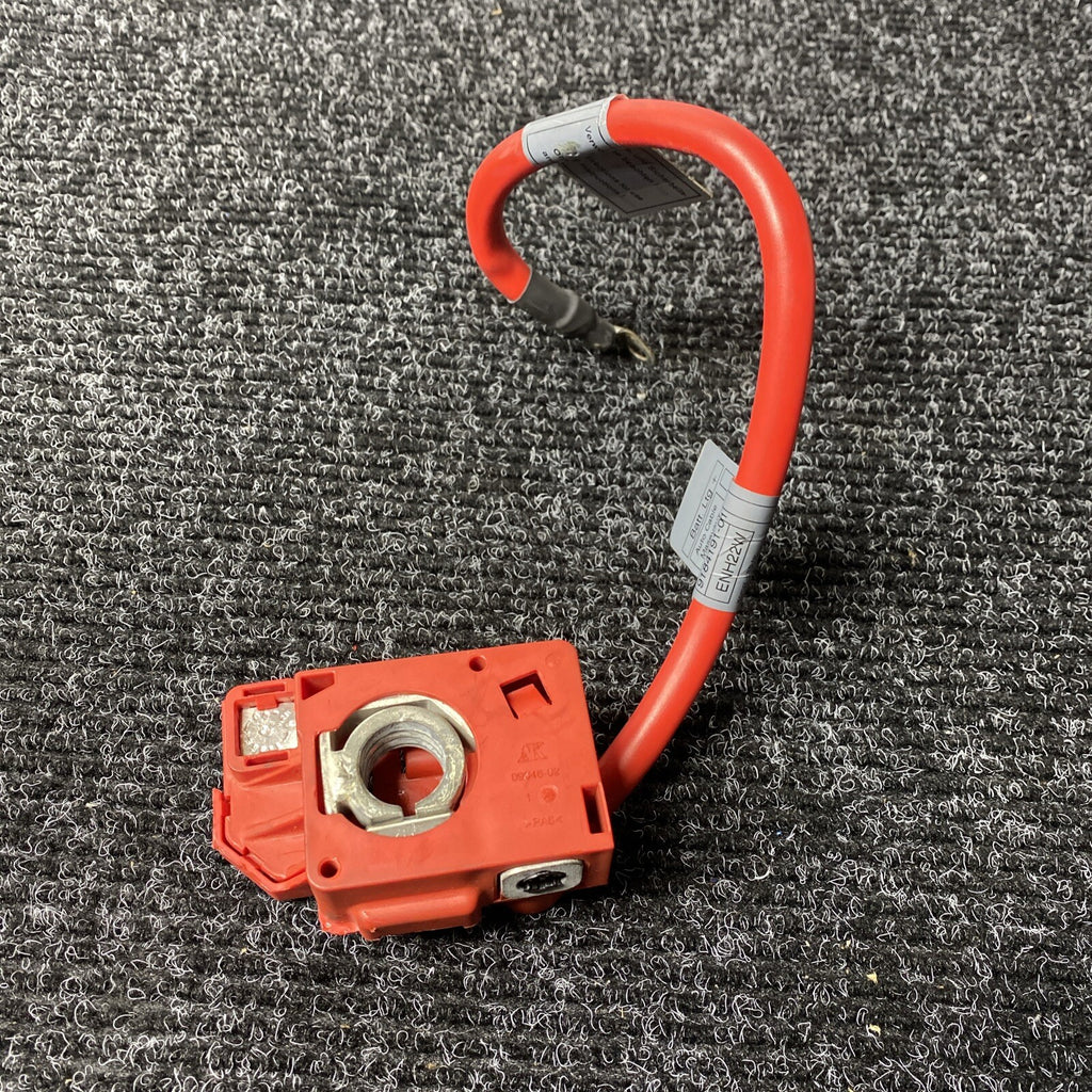☑️ 06-13 OEM BMW E82 E90 E92 M3 Battery Plus Pole Terminal Positive Red Cable