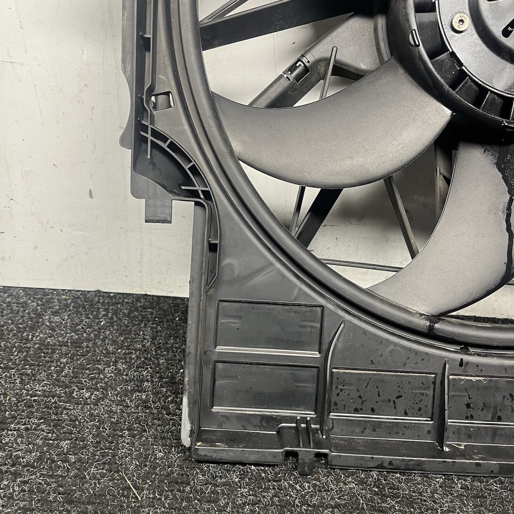 ☑️ 2011-2014 BMW F25 X3 XDRIVE35I N55 ENGINE RADIATOR COOLING FAN ASSEMBLY OEM
