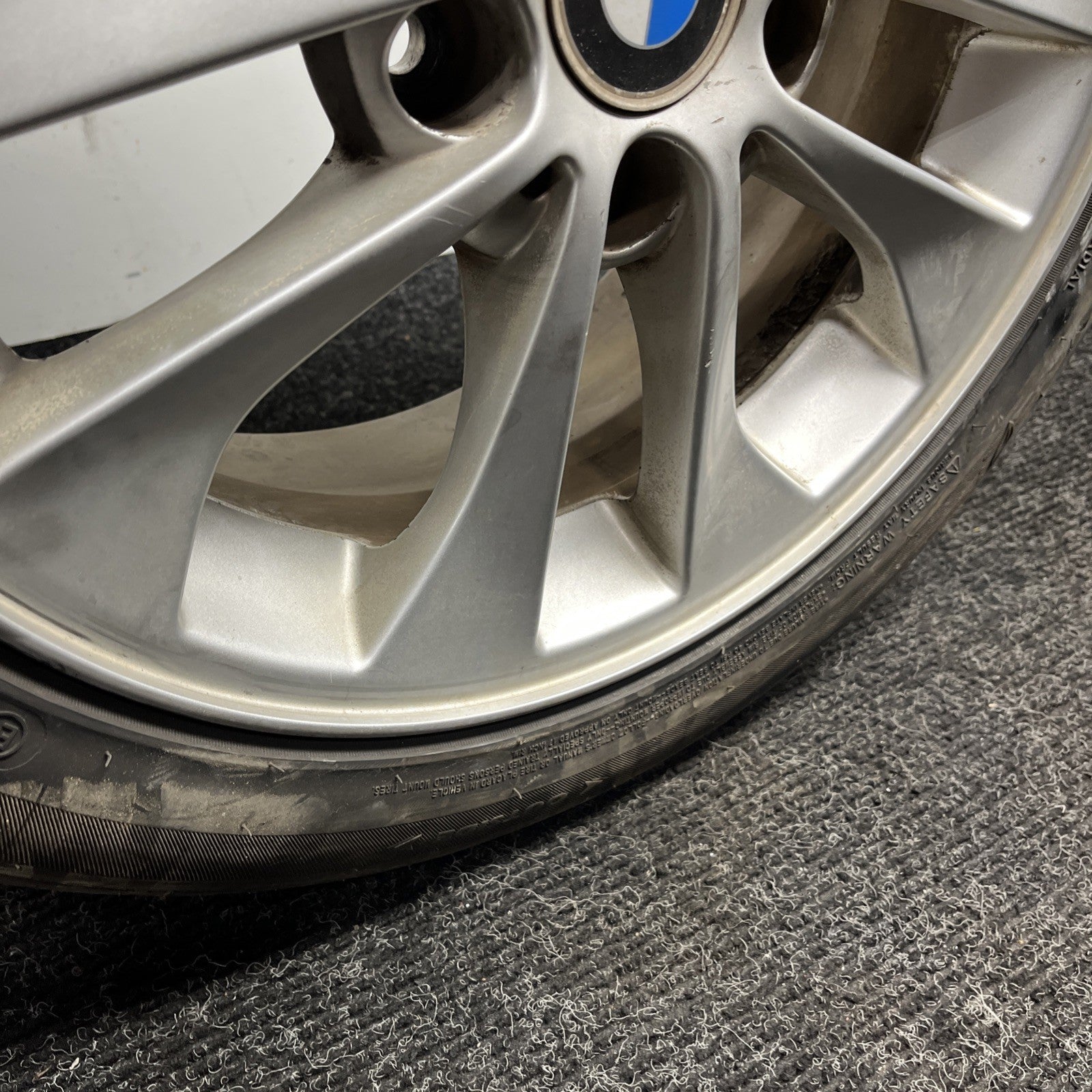 ☑️ Bmw 325I Oem Rim Factory Wheel 17" X 7" 10 Spoke Scuffs 6757042