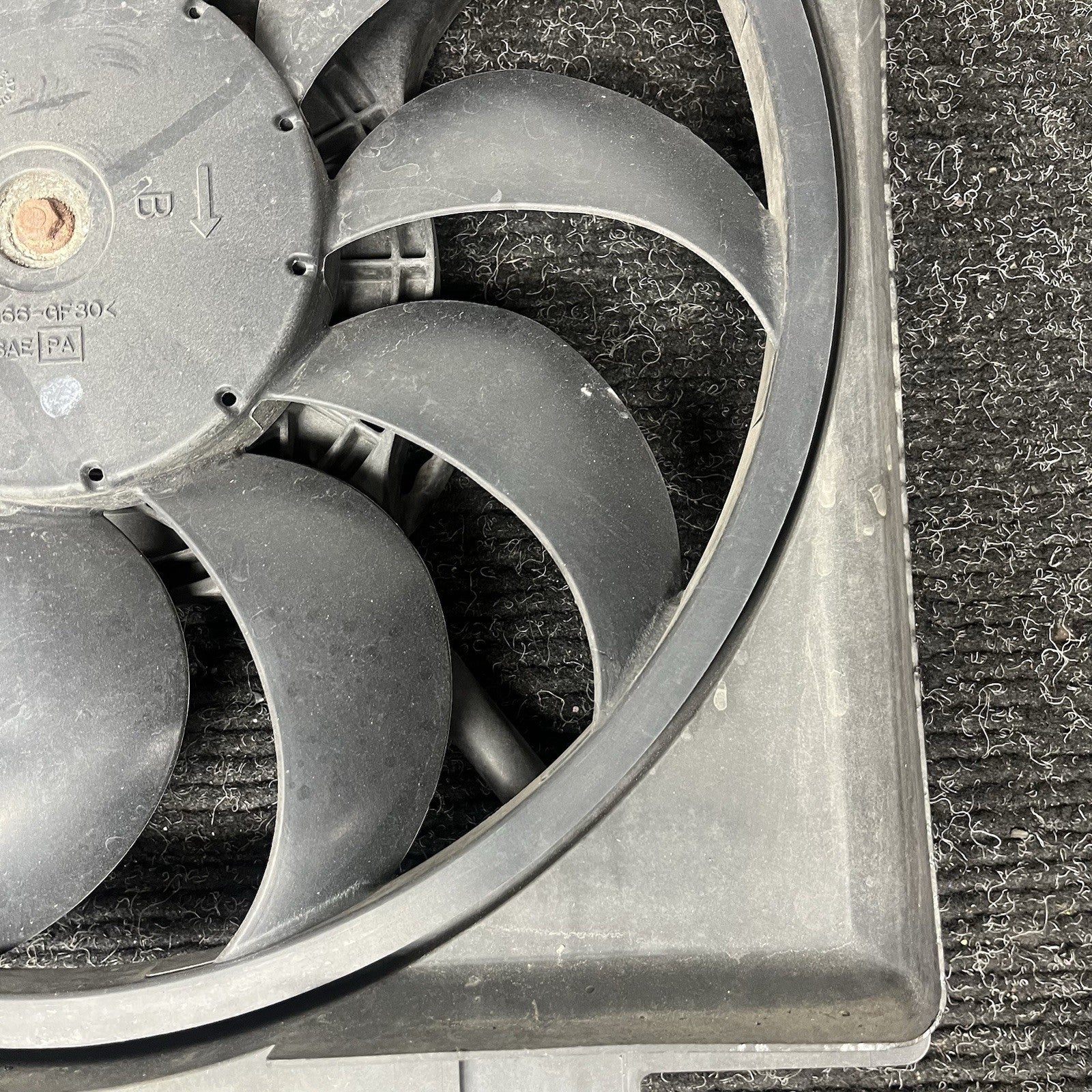 ☑️ 2008-2014 Subaru Impreza WRX STI Right Radiator Fan Motor Assembly RH OEM