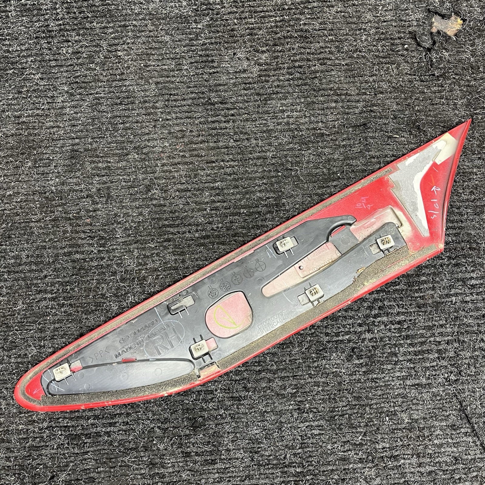 ☑️ 2013-2016 Subaru BRZ Scion FR-S OEM Fender Molding Garnish Right Passenger