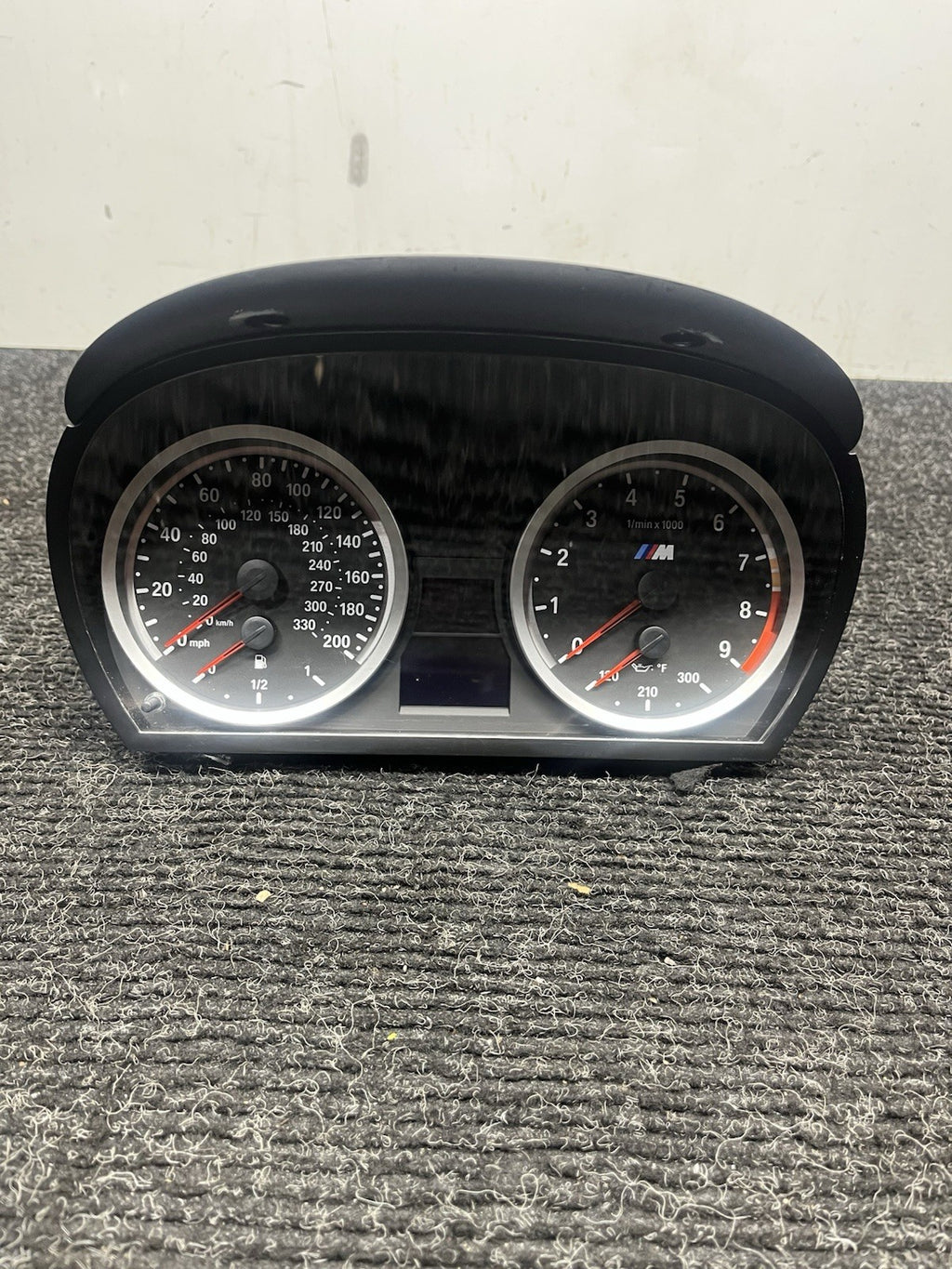 ☑️ 08-13 OEM BMW E90 E92 E93 M3 Speedometer Instrument Cluster Siemens VDO