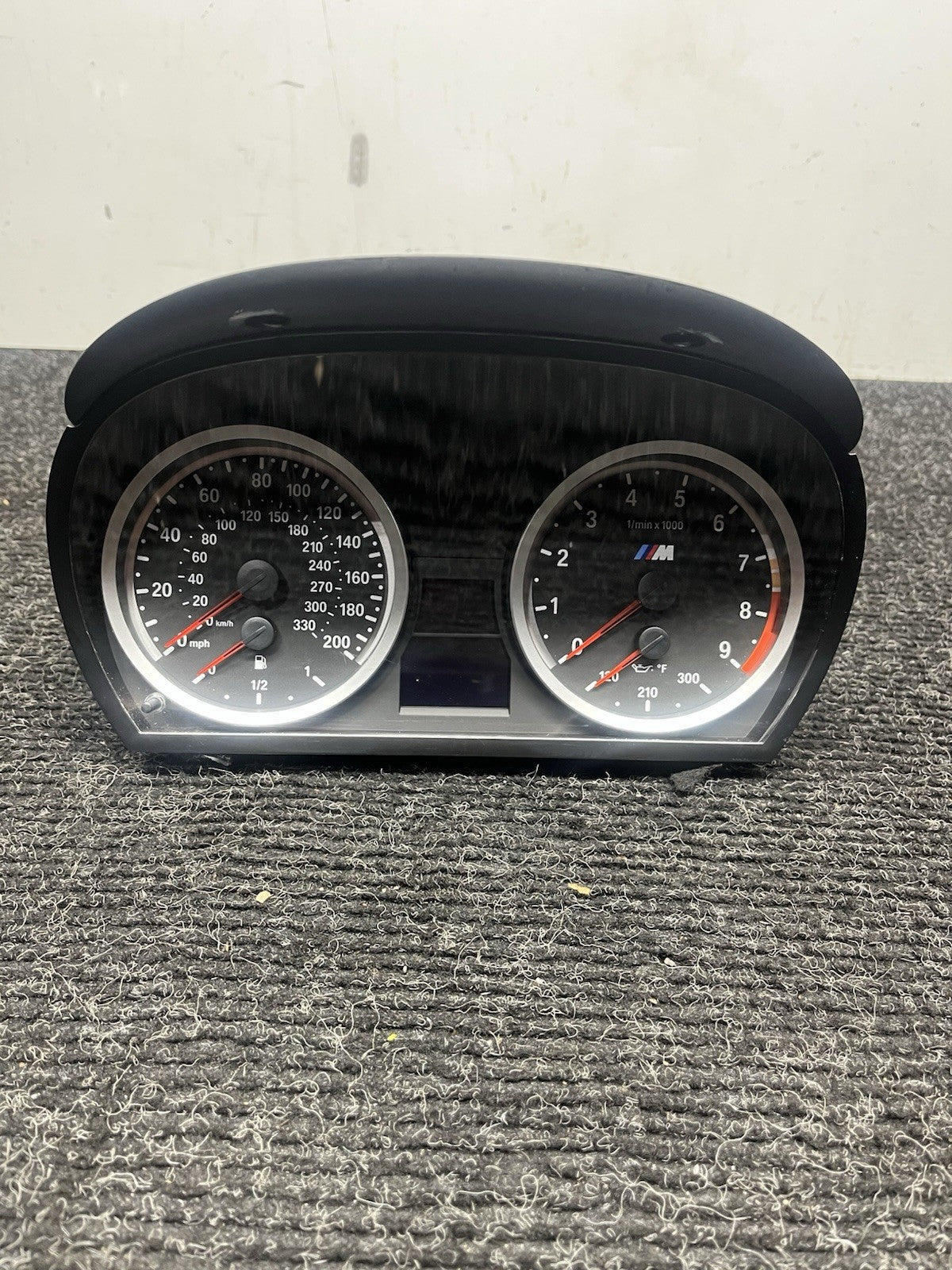 ☑️ 08-13 OEM BMW E90 E92 E93 M3 Speedometer Instrument Cluster Siemens VDO