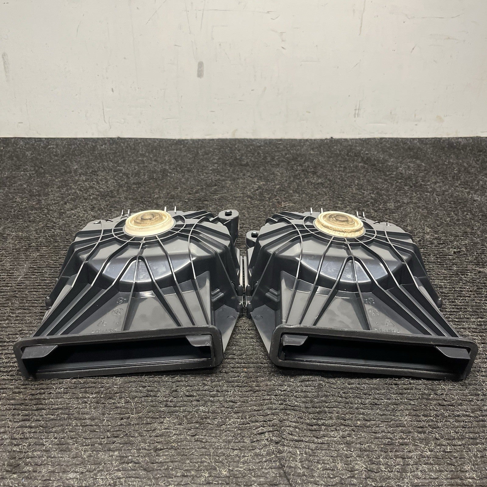 ☑️ OEM BMW E88 E92 E93 335 M3 Floor Bass Speaker Sub Subwoofer Audio D&M Pair